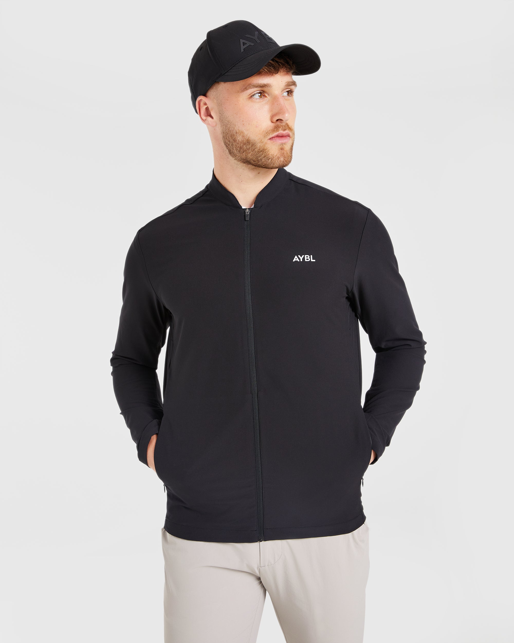 Performance Lightweight Windbreaker - Schwarz