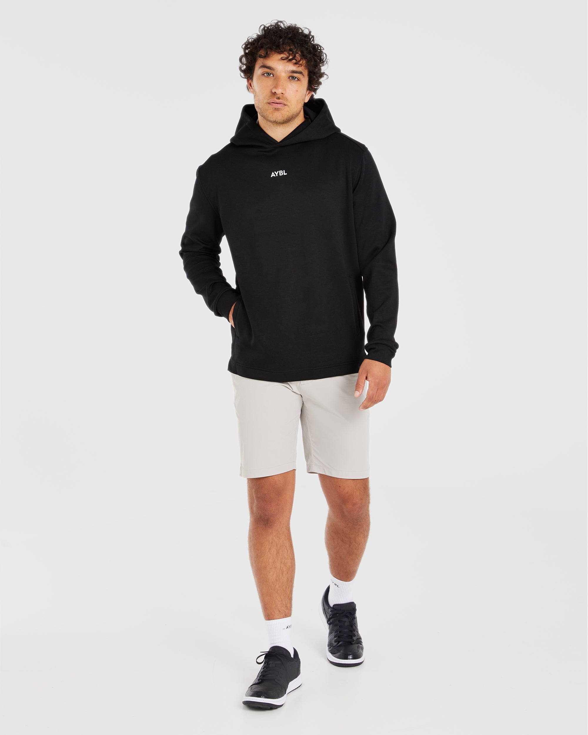 Performance Lightweight Hoodie - Schwarz