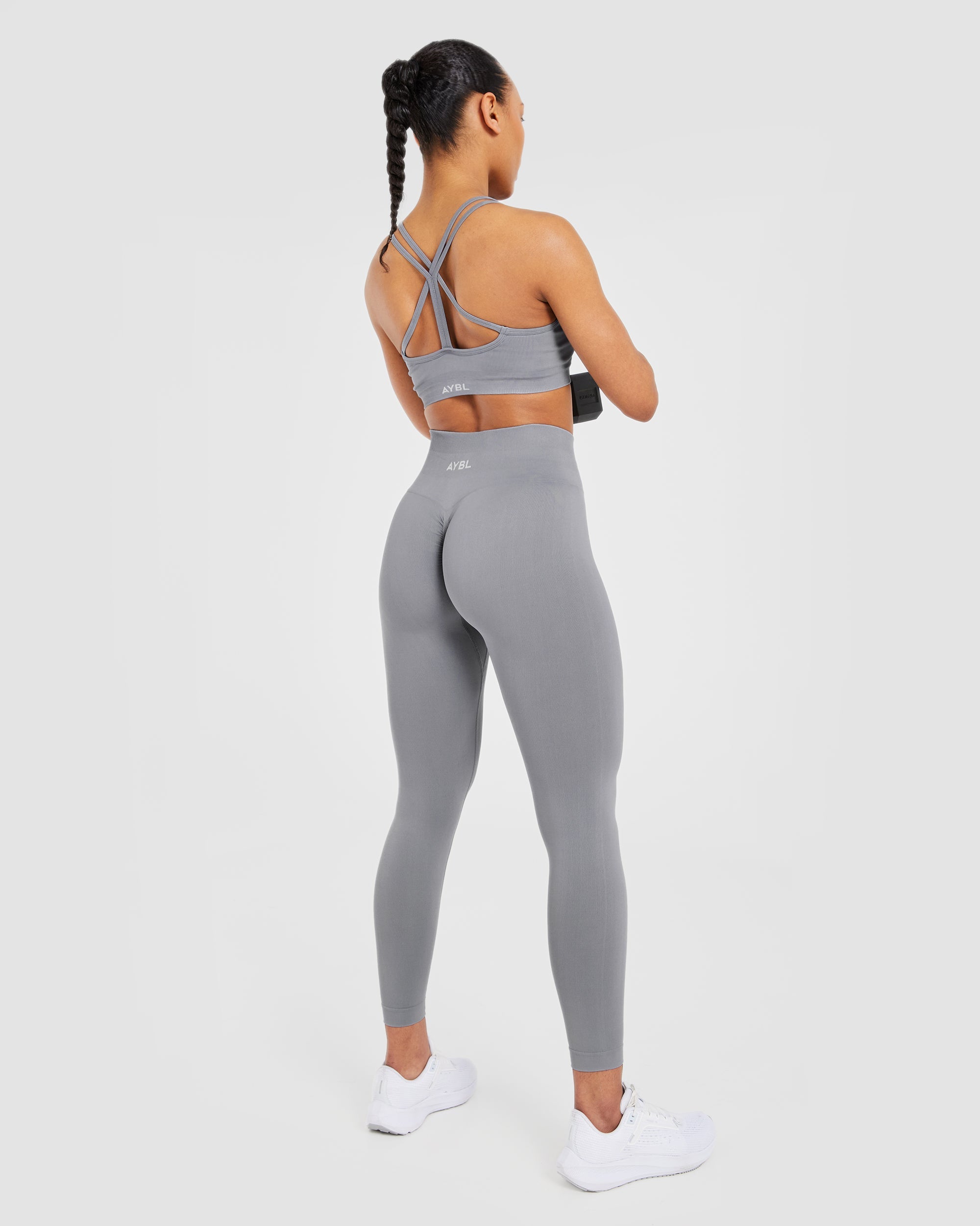 Power Seamless Leggings - Grau