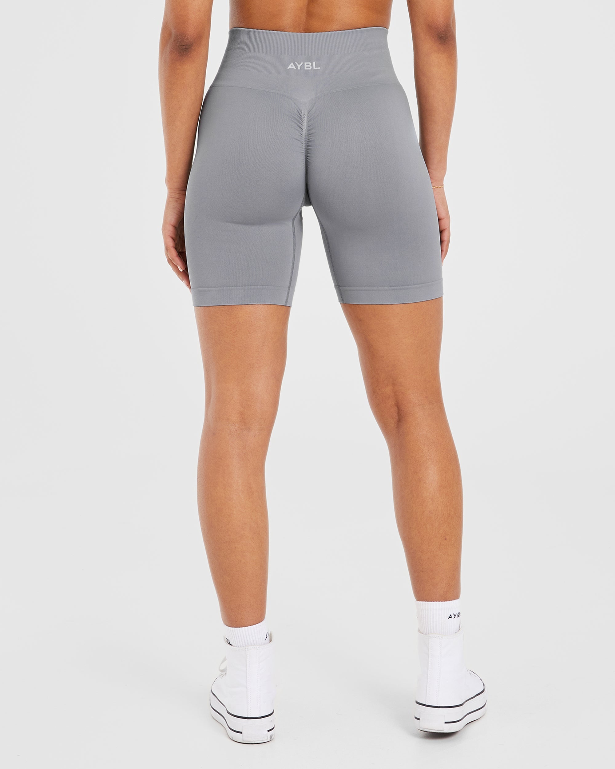 Power Seamless Cycling Shorts - Grau