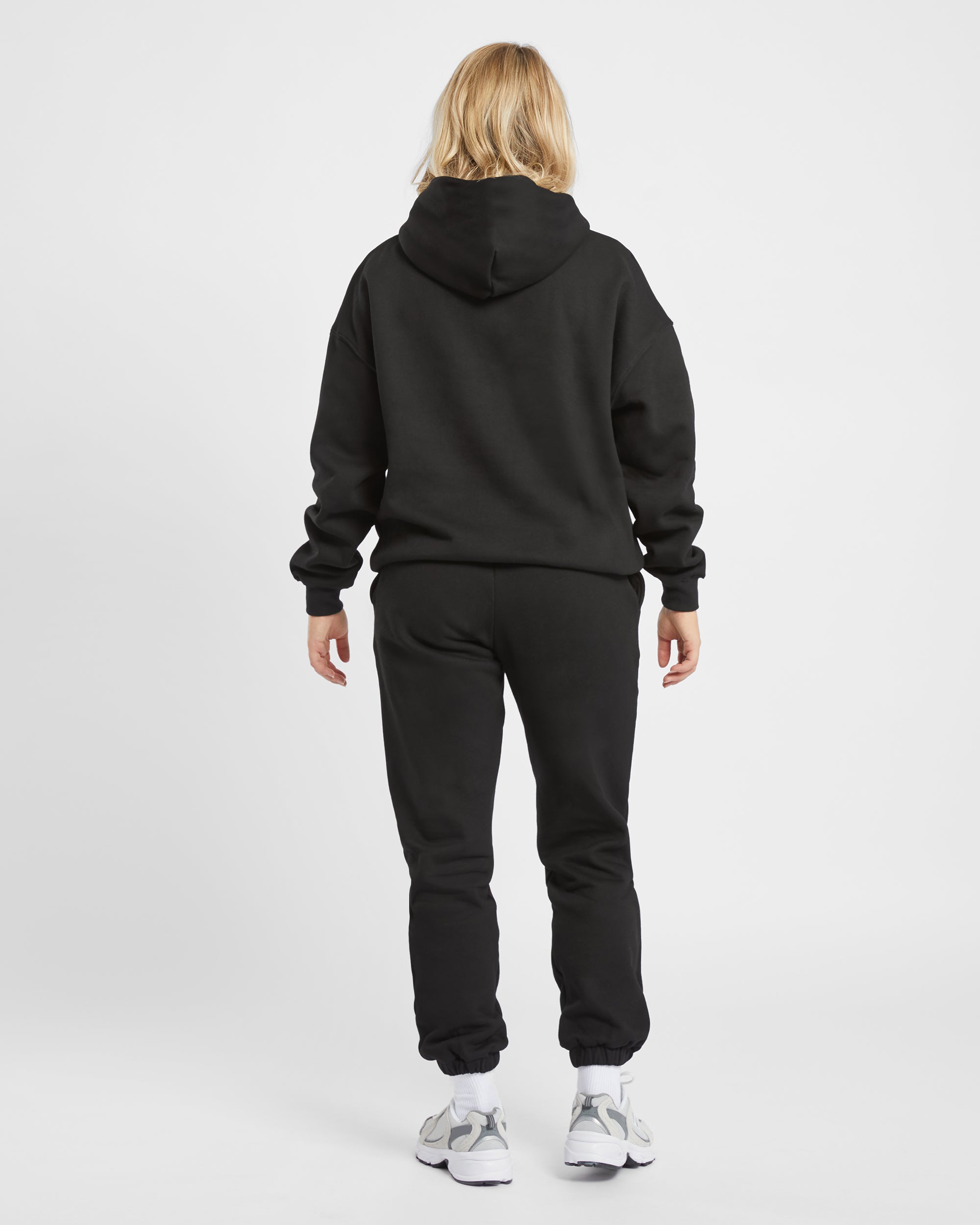 Premium Oversized Hoodie - Schwarz