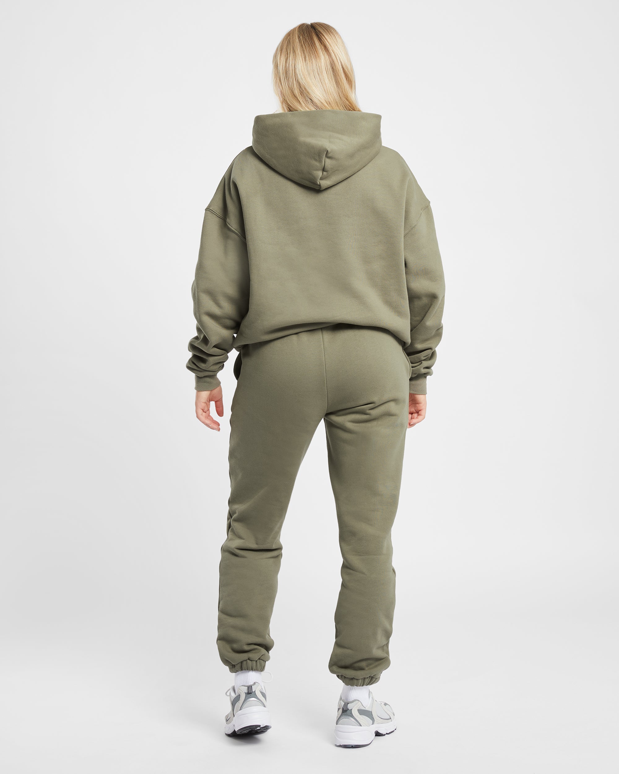 Premium Oversized Hoodie - Dusky Olive