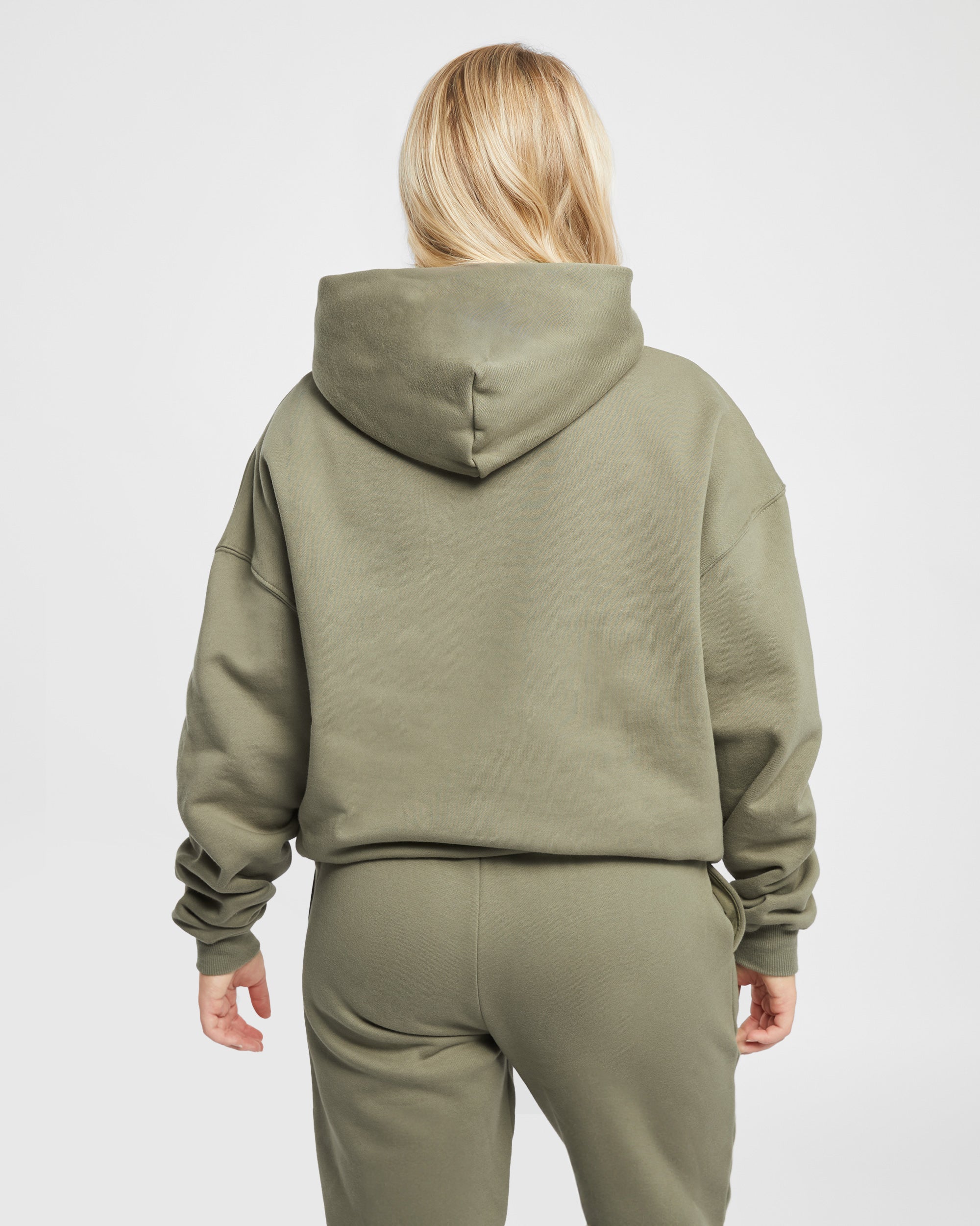 Premium Oversized Hoodie - Dusky Olive