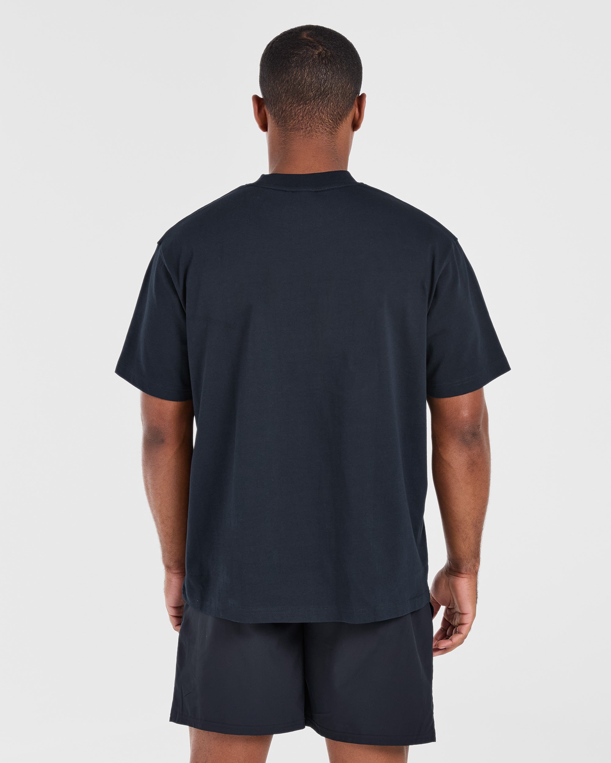 Athletics Oversized T Shirt - Navy