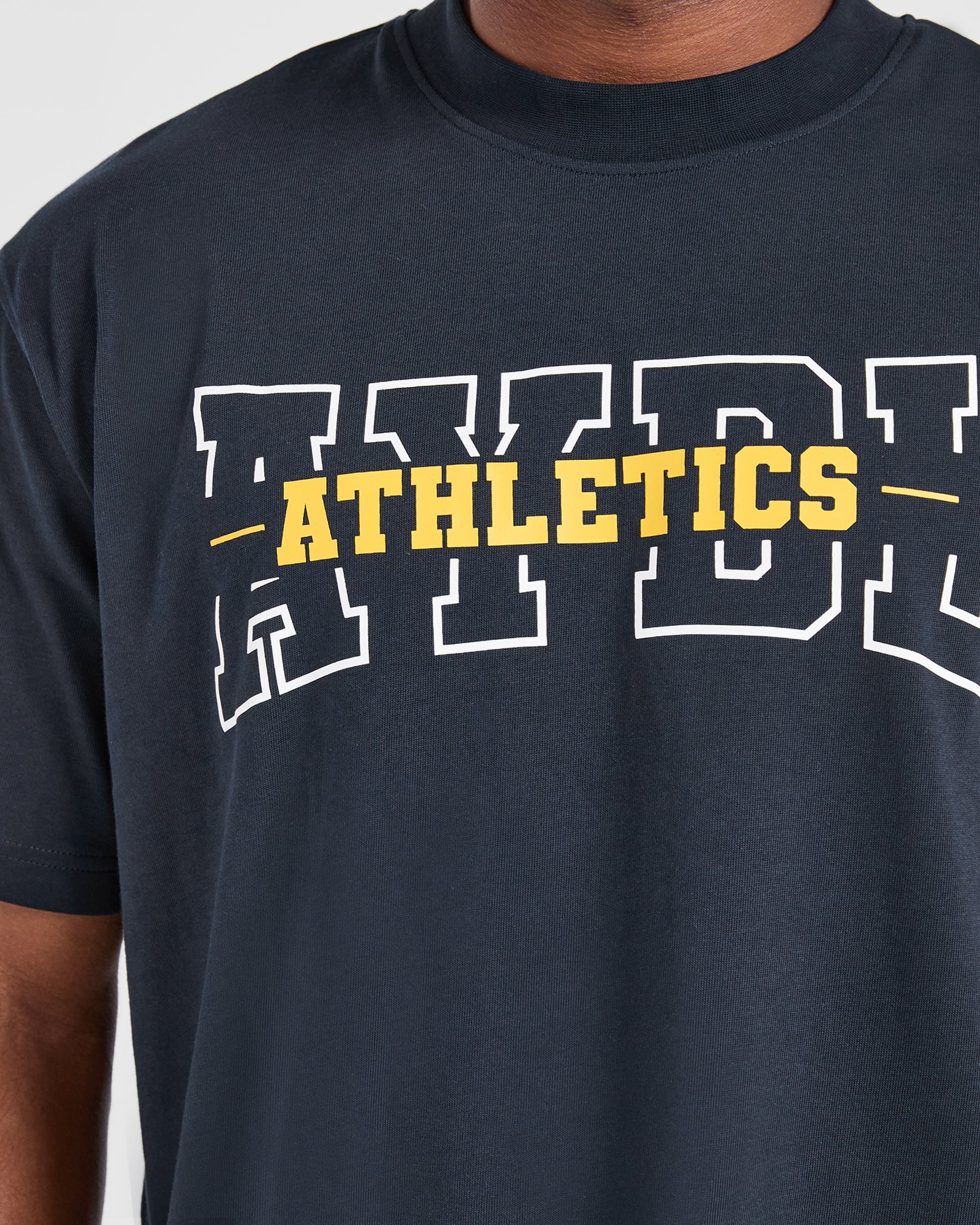 Athletics Oversized T Shirt - Navy