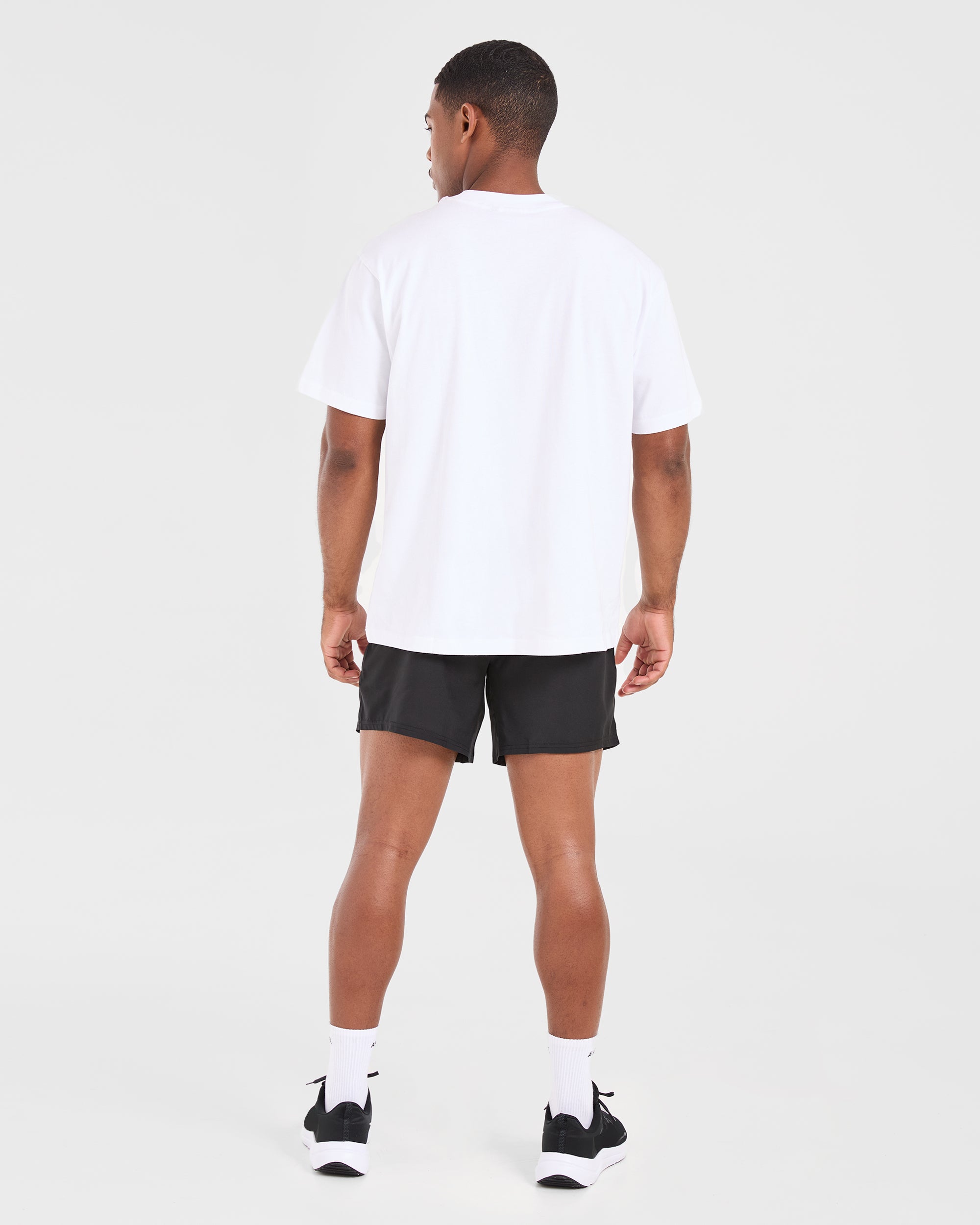 Academy Oversized T Shirt - Weiß