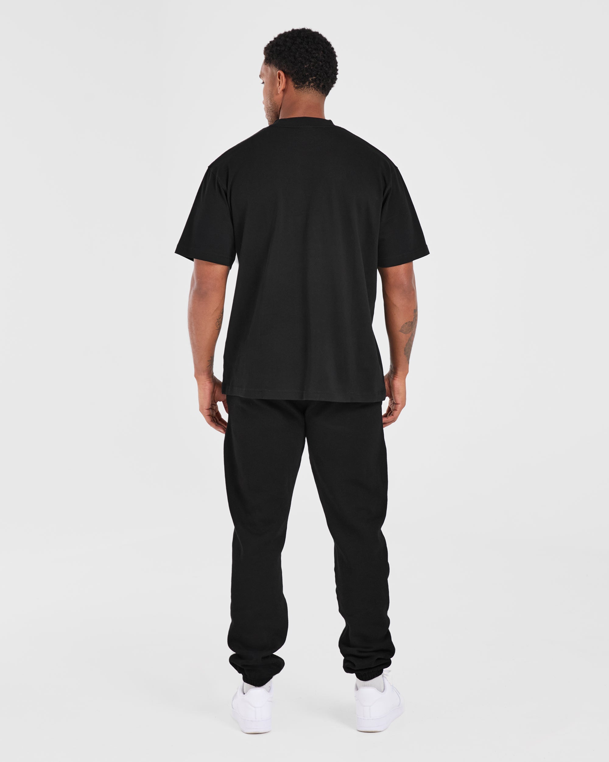 Gothic Oversized T Shirt - Schwarz