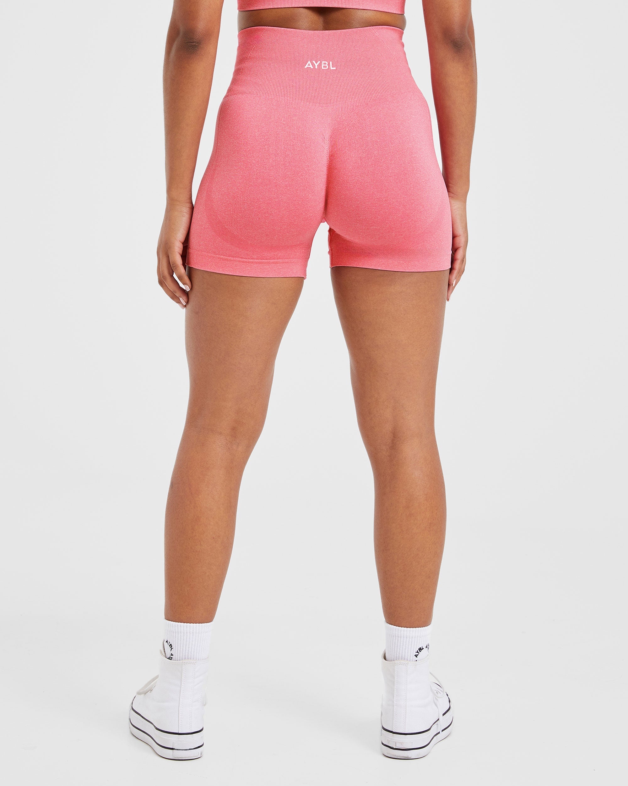 Empower Seamless Shorts - Rosa Marl