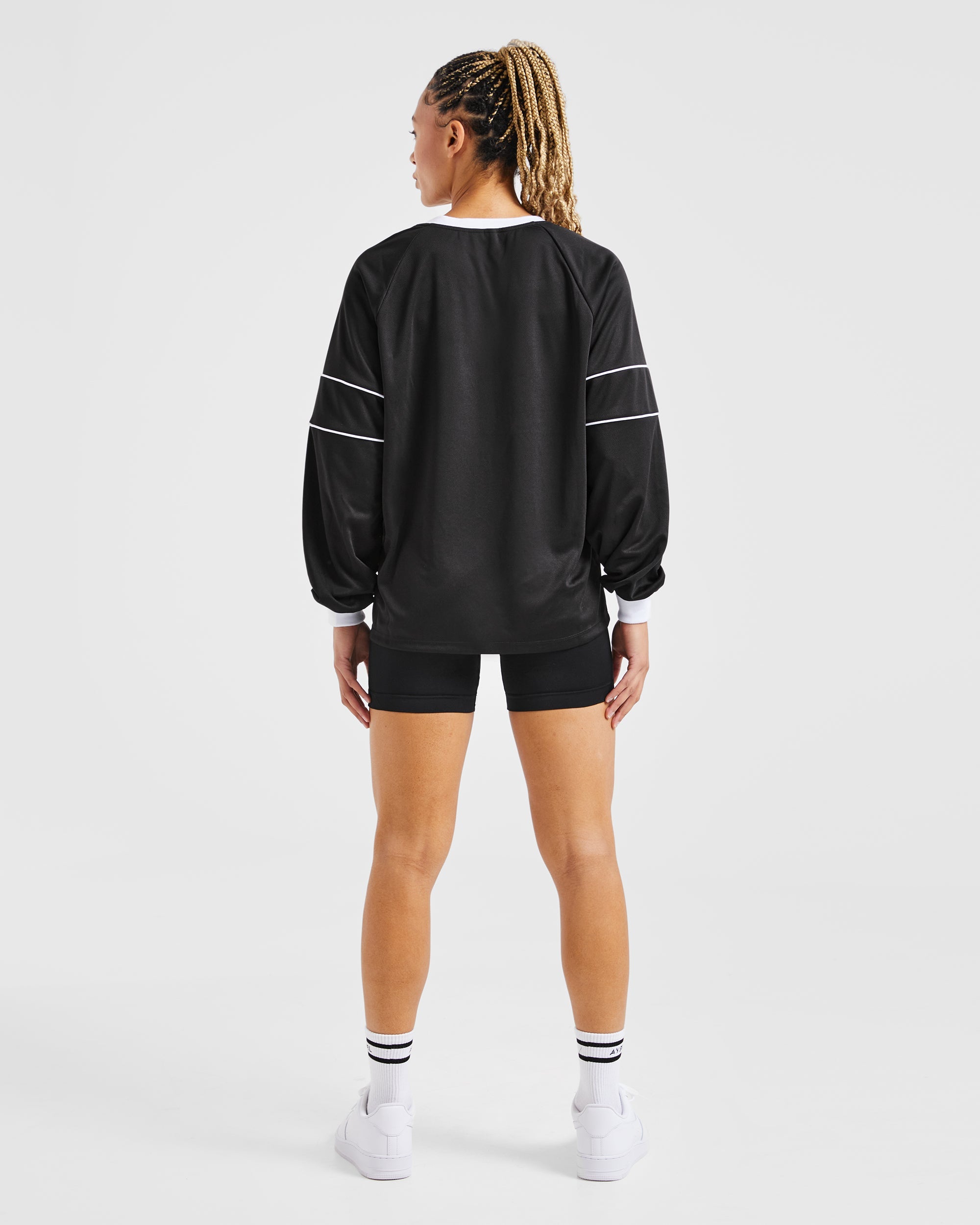 Justine Long Sleeve Jersey - Schwarz