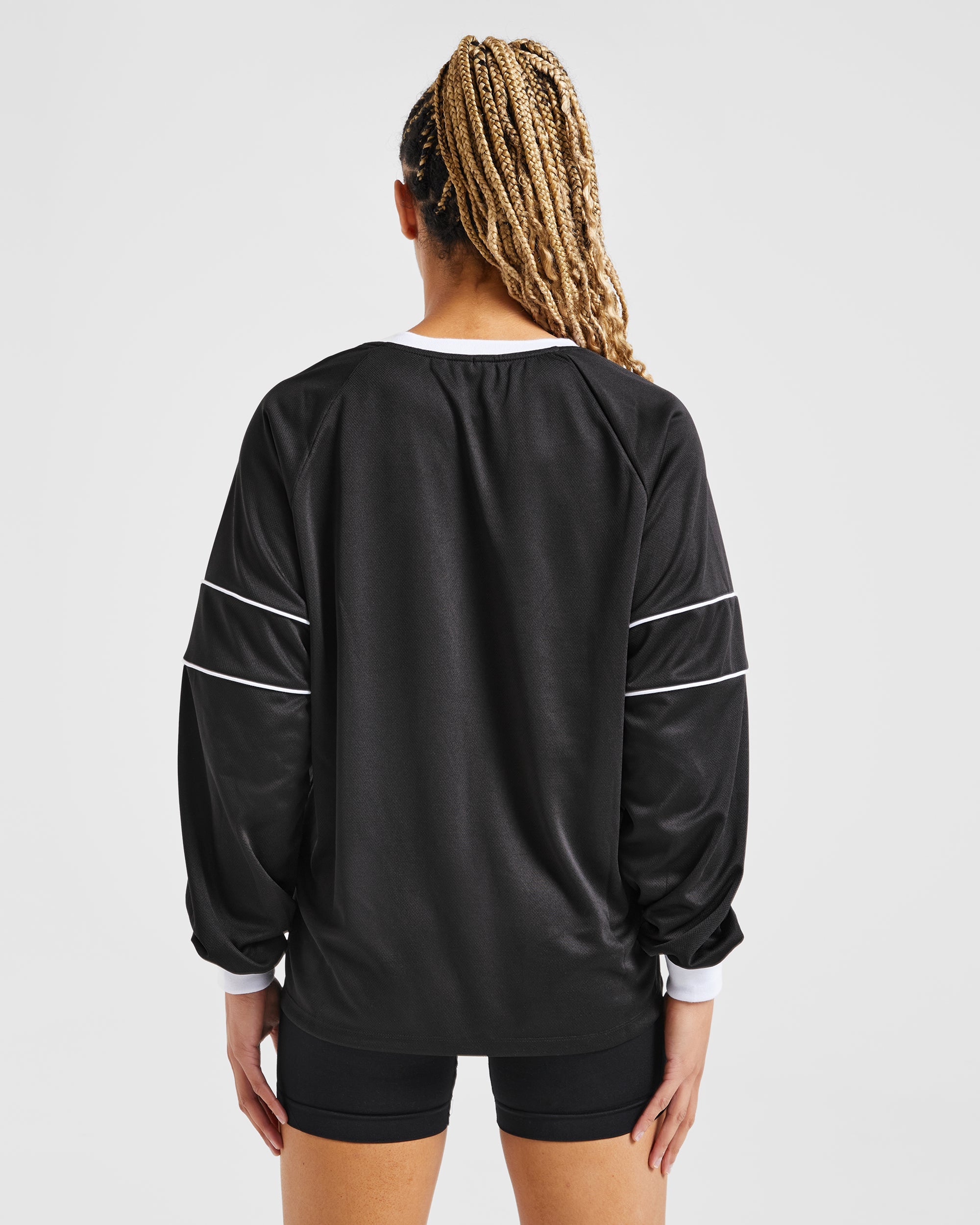 Justine Long Sleeve Jersey - Schwarz