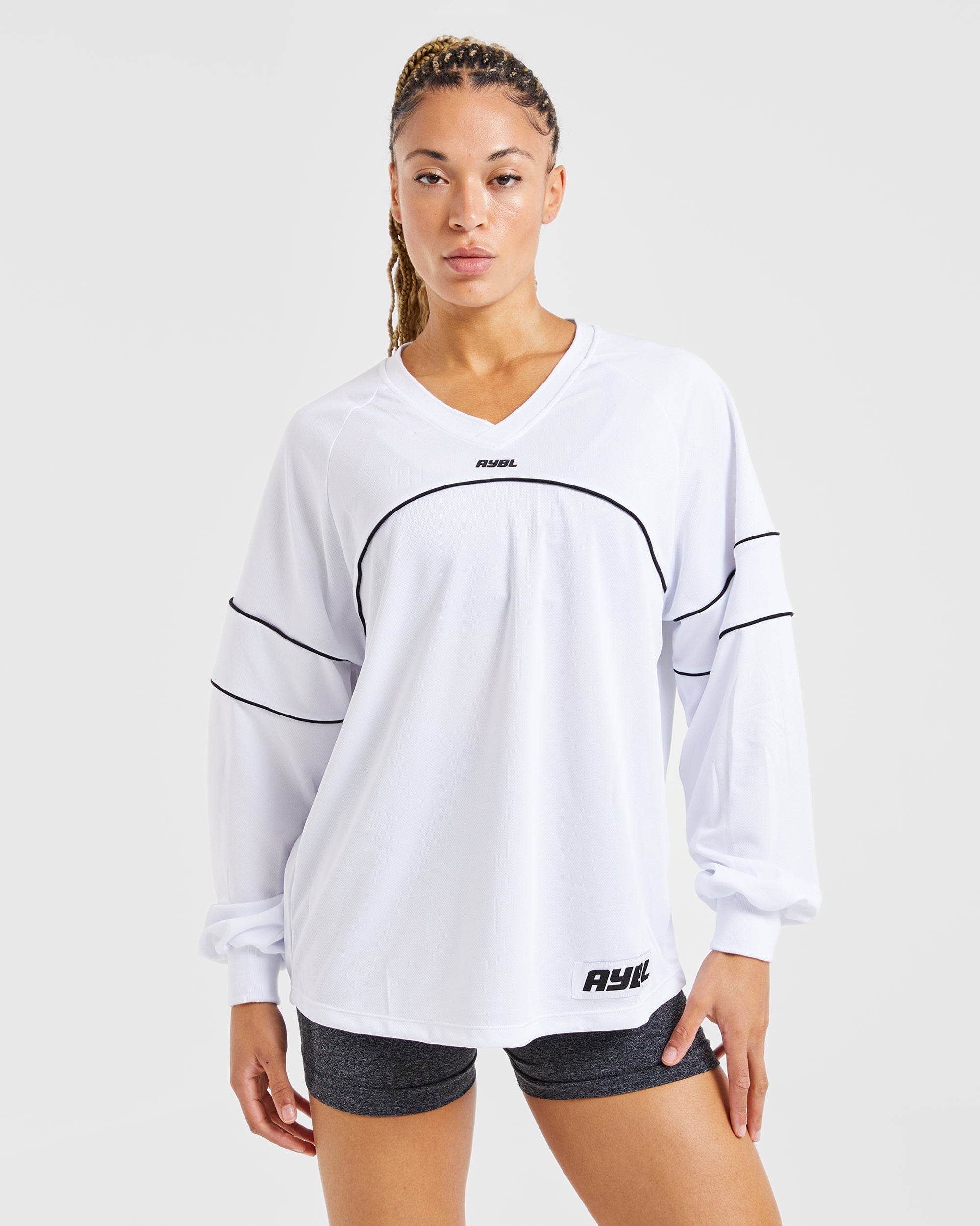 Justine Long Sleeve Jersey - Weiß