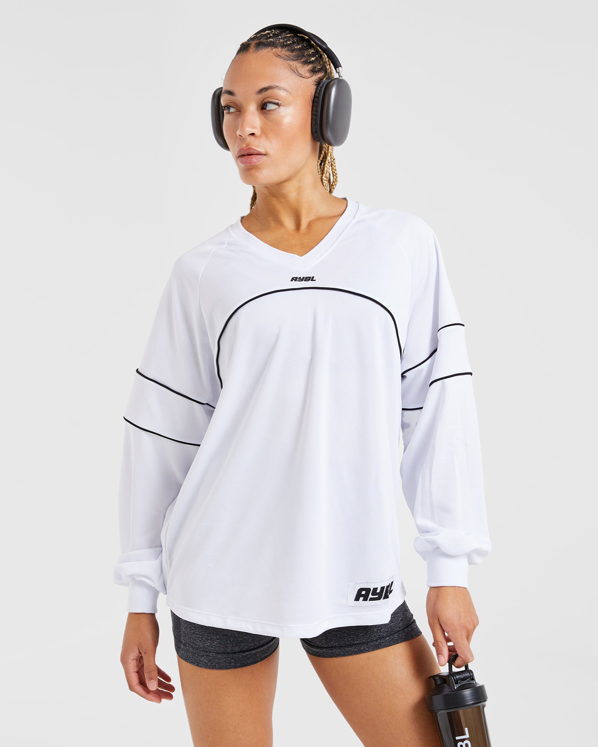 Justine Long Sleeve Jersey - Weiß