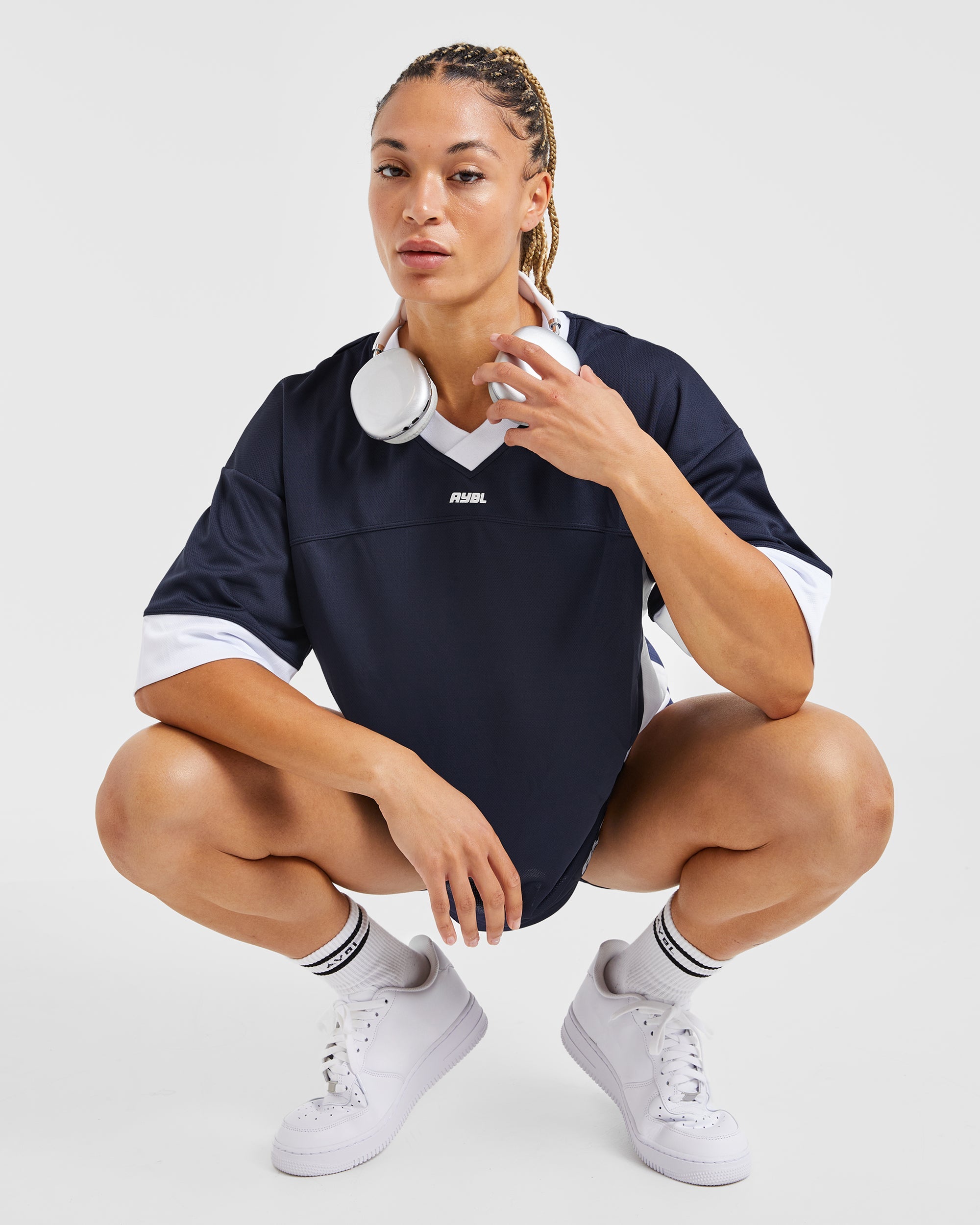 Justine Jersey - Navy