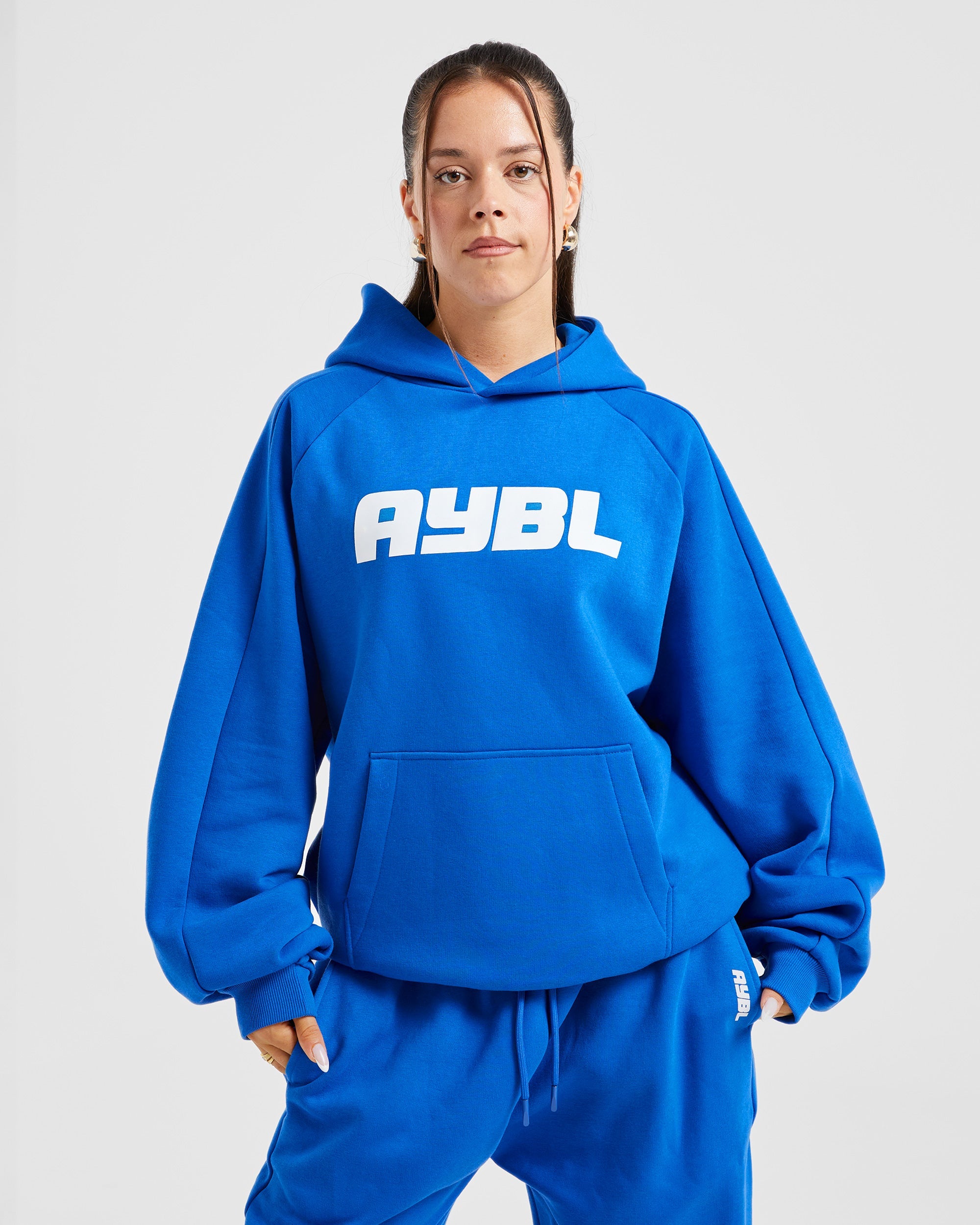 Justine Oversized Hoodie - Cobalt