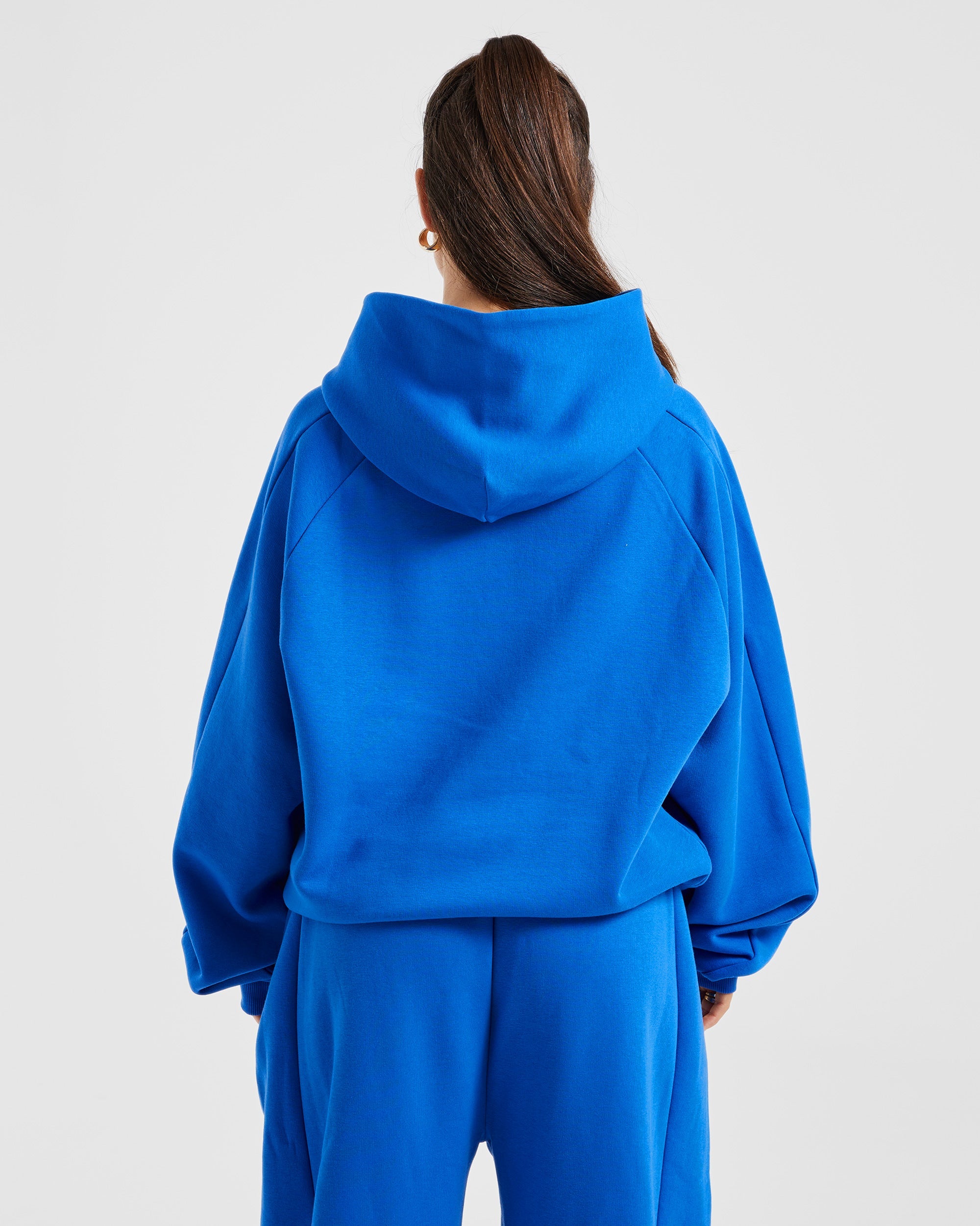 Justine Oversized Hoodie - Cobalt