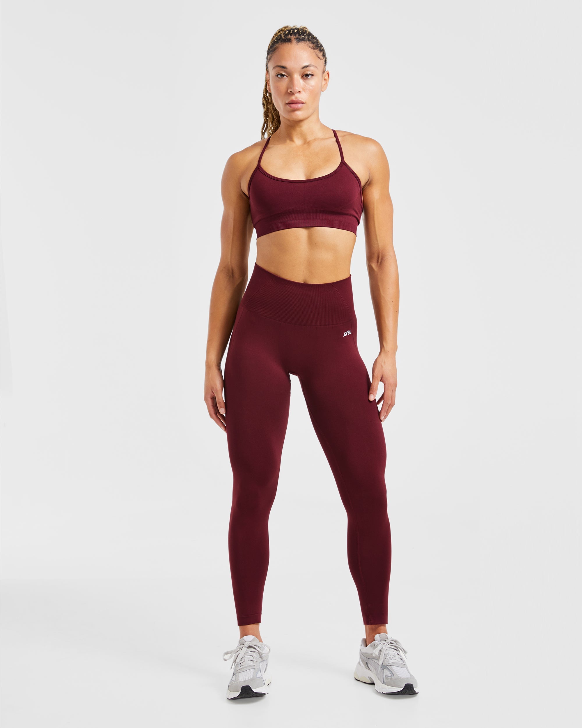 Empower Seamless Leggings - Rot Wine