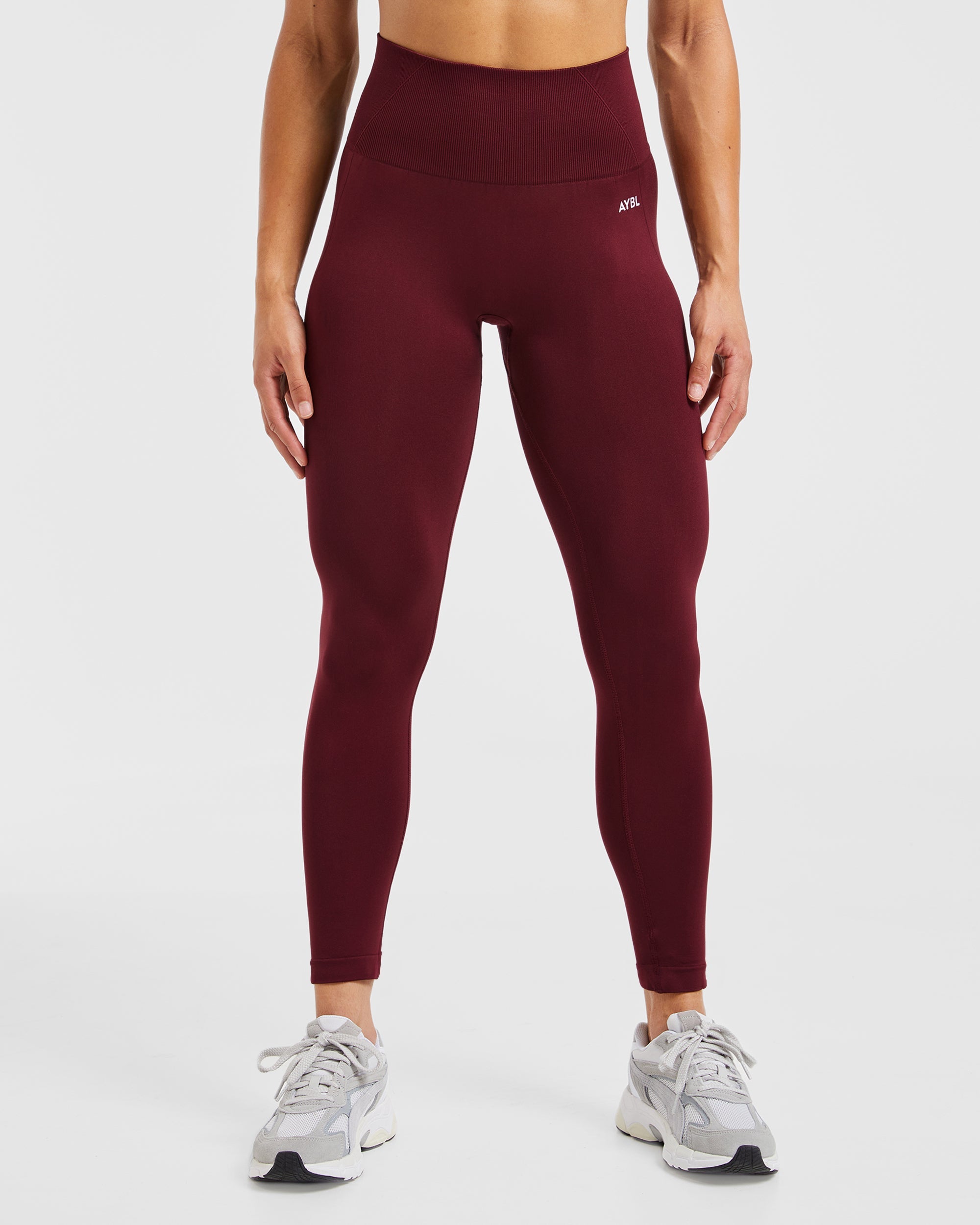 Empower Seamless Leggings - Rot Wine