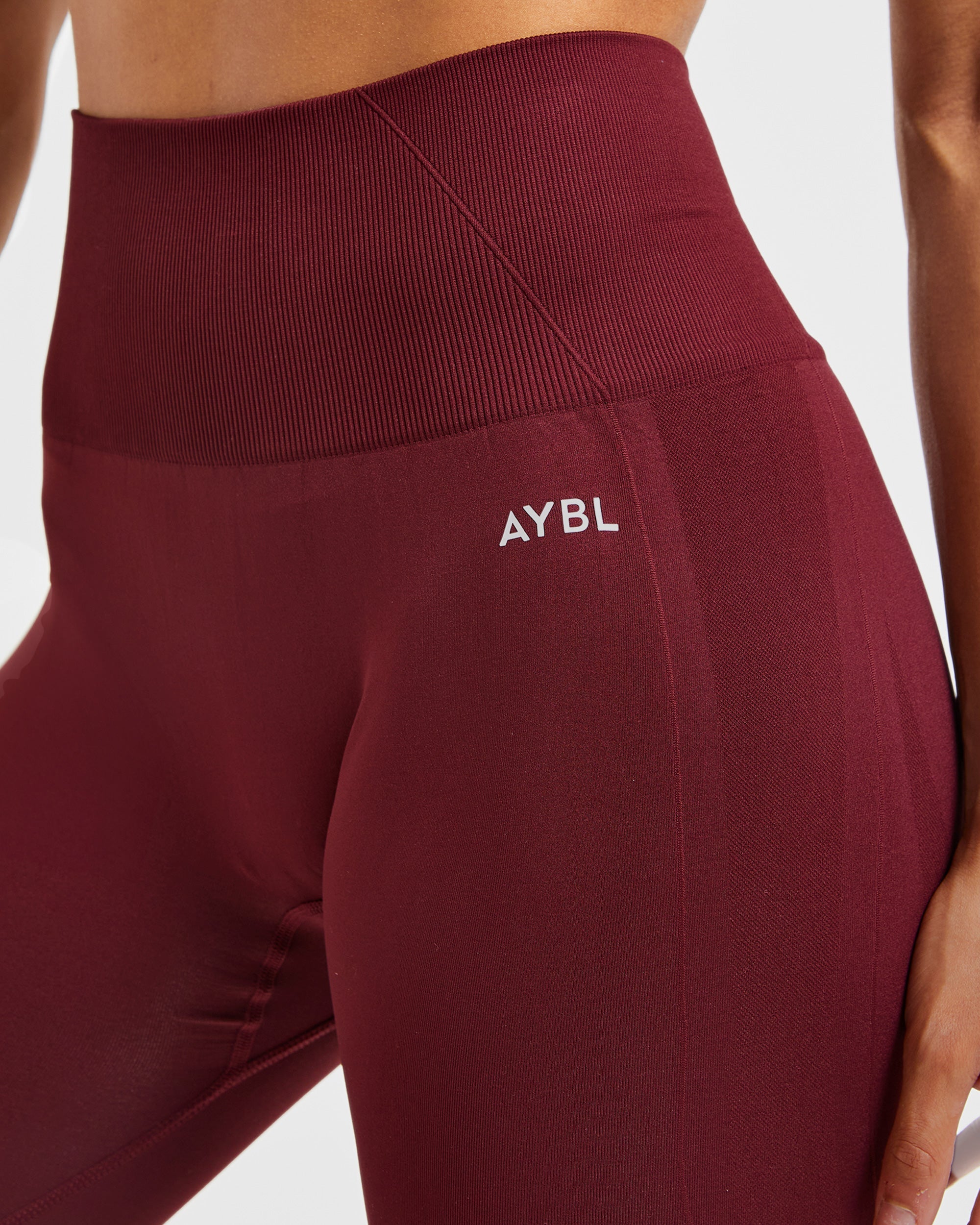 Empower Seamless Leggings - Rot Wine