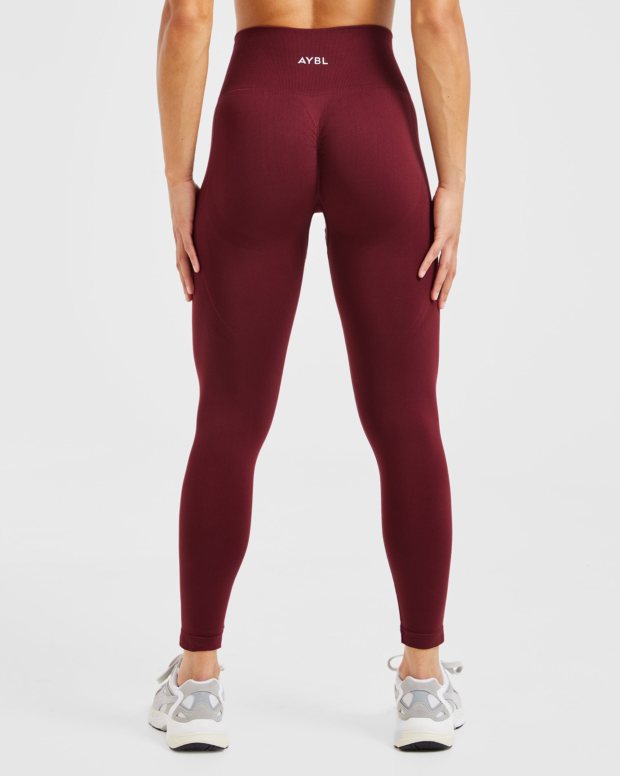 Empower Seamless Leggings - Rot Wine