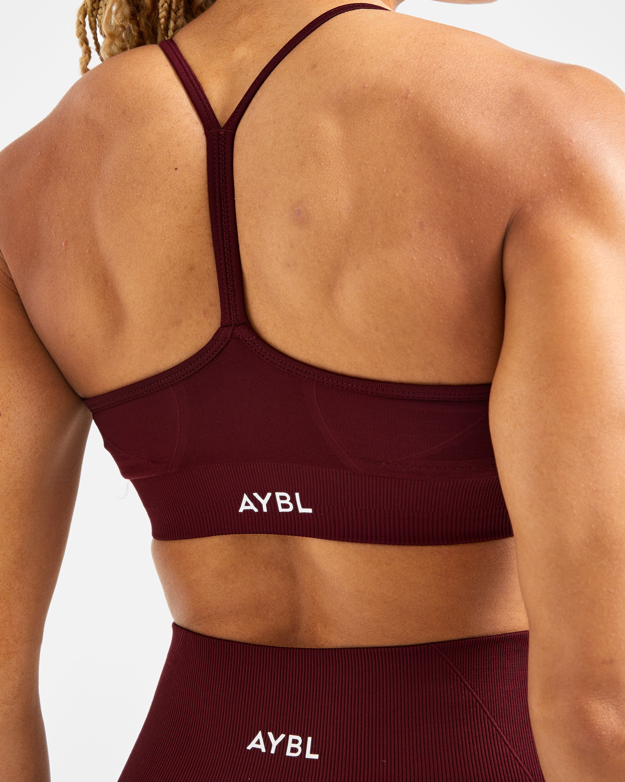 Empower Seamless Sports Bra - Rot Wine