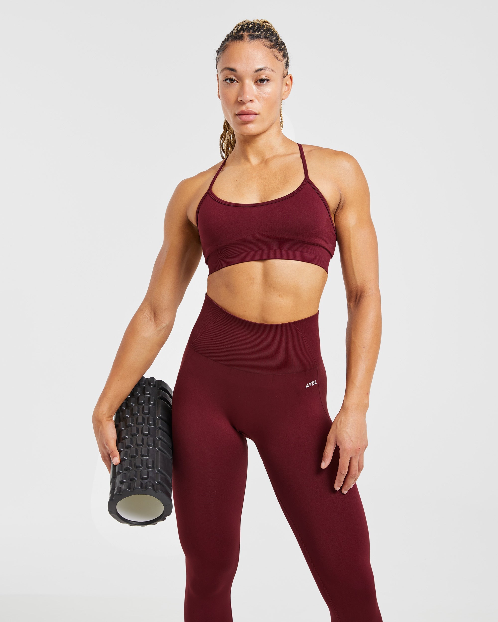 Empower Seamless Leggings - Rot Wine