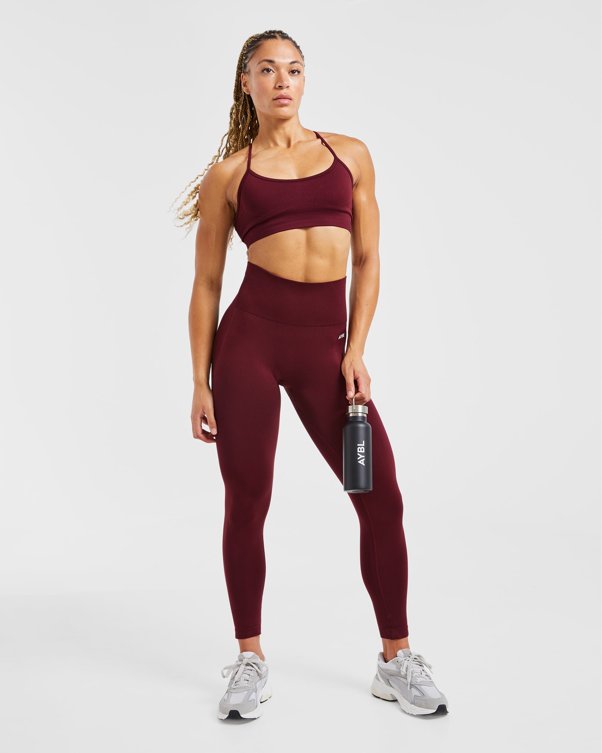 Empower Seamless Leggings - Rot Wine