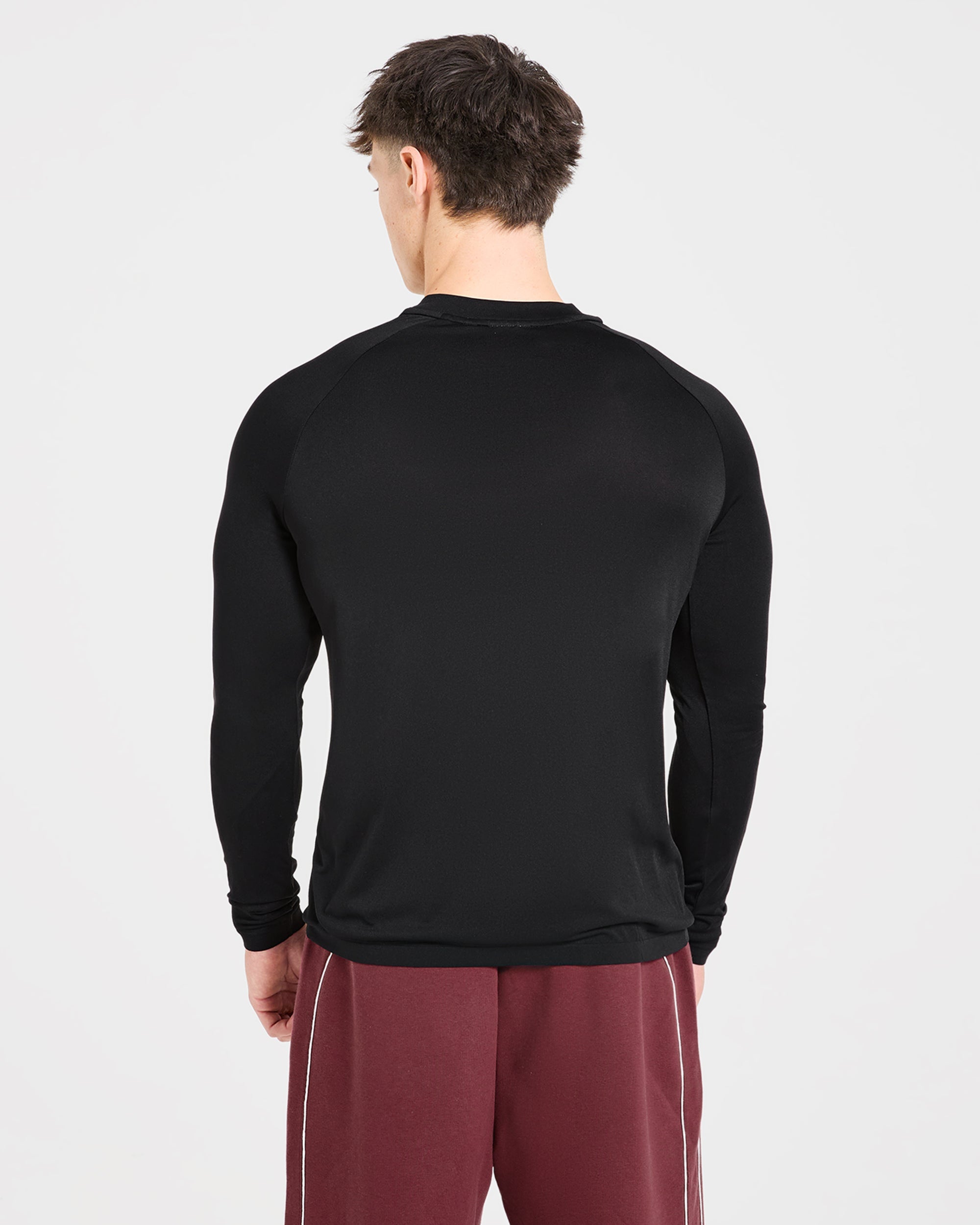 Cam Kissel x Seamless Long Sleeve - Schwarz
