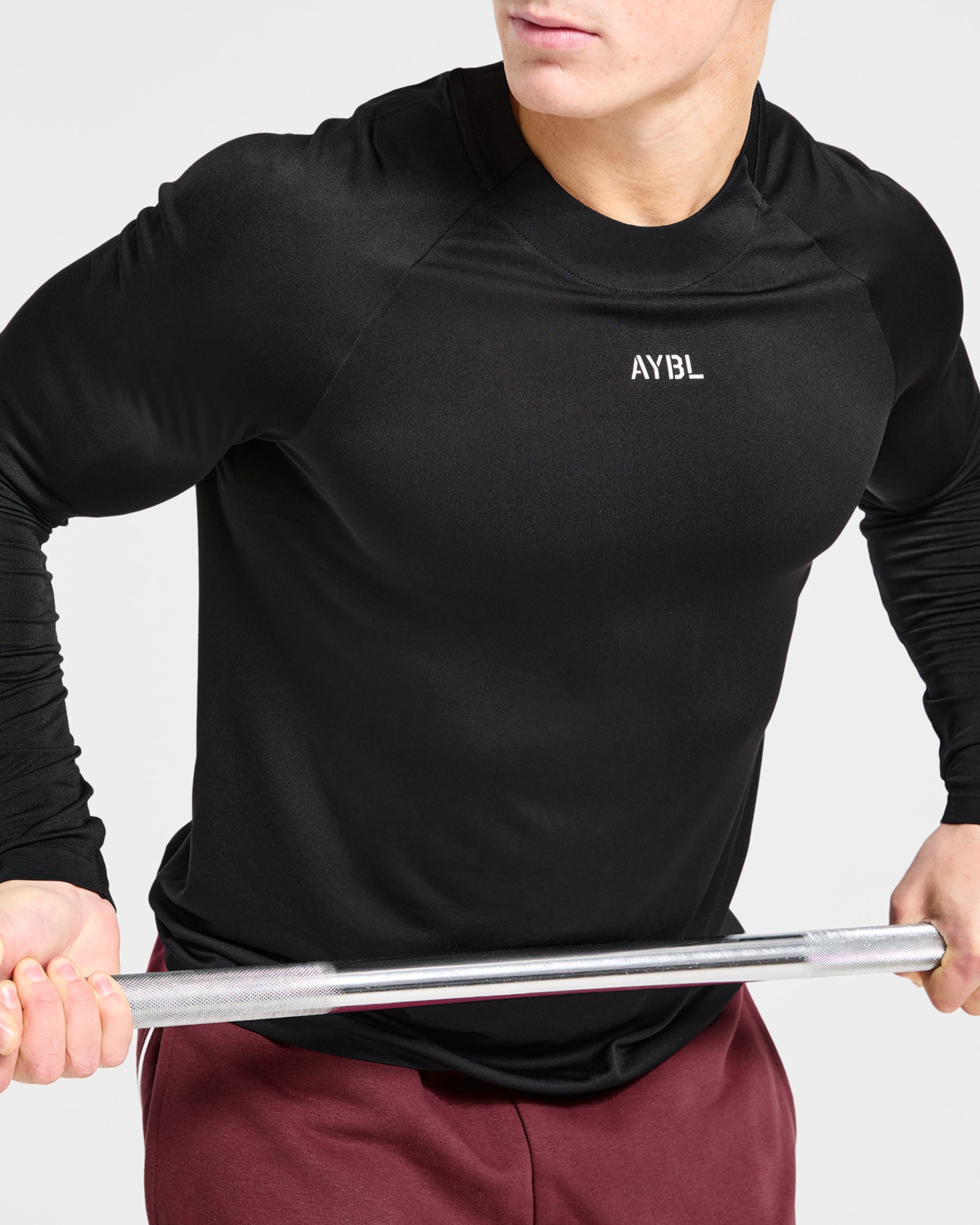 Cam Kissel x Seamless Long Sleeve - Schwarz