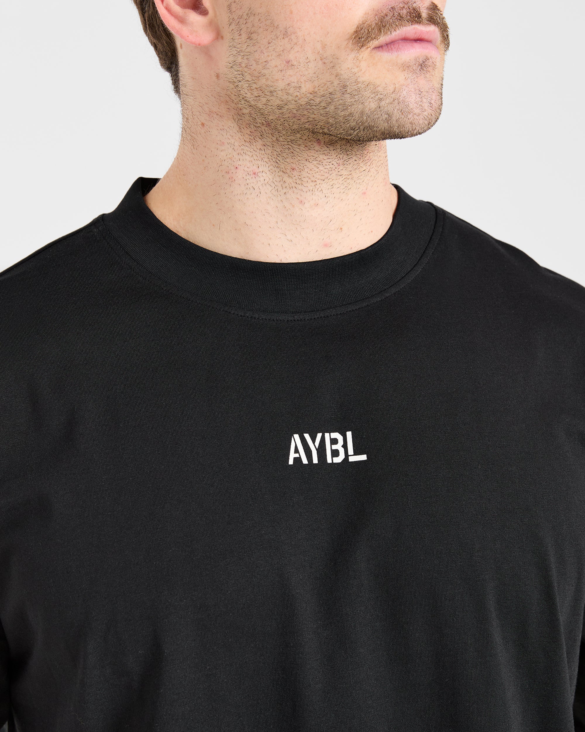 Cam Kissel x Graphic Oversized T Shirt - Schwarz