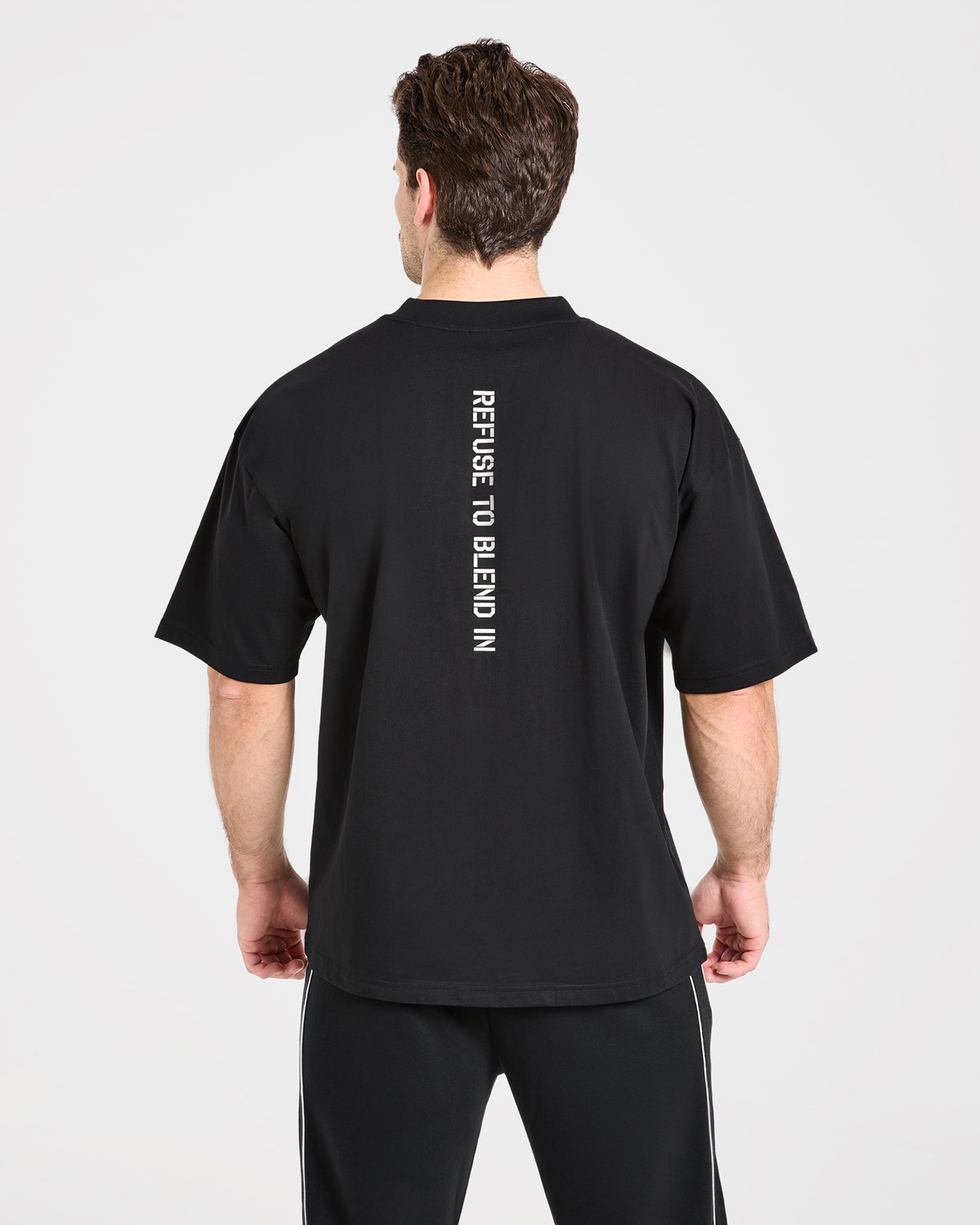 Cam Kissel x Graphic Oversized T Shirt - Schwarz