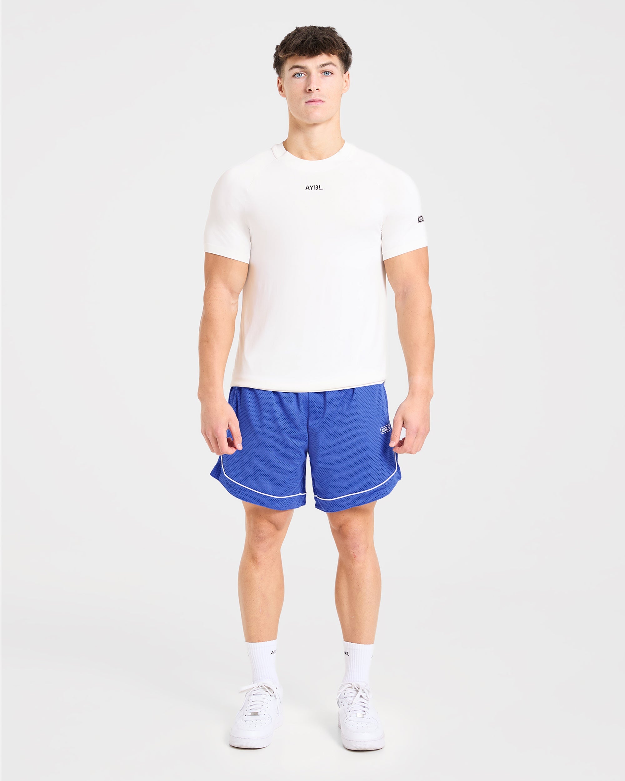 Cam Kissel x Mesh Shorts - Cobalt Blau