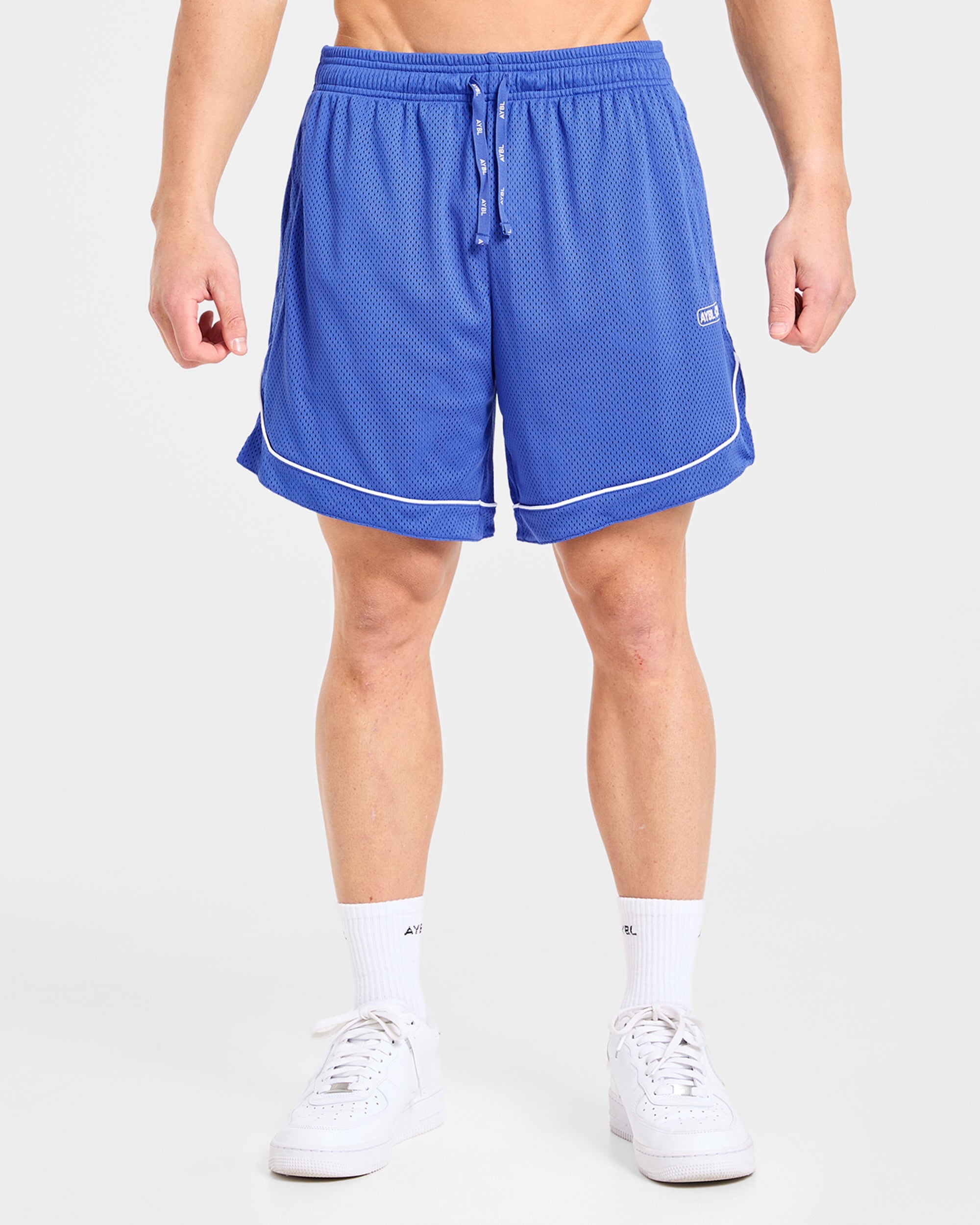 Cam Kissel x Mesh Shorts - Cobalt Blau
