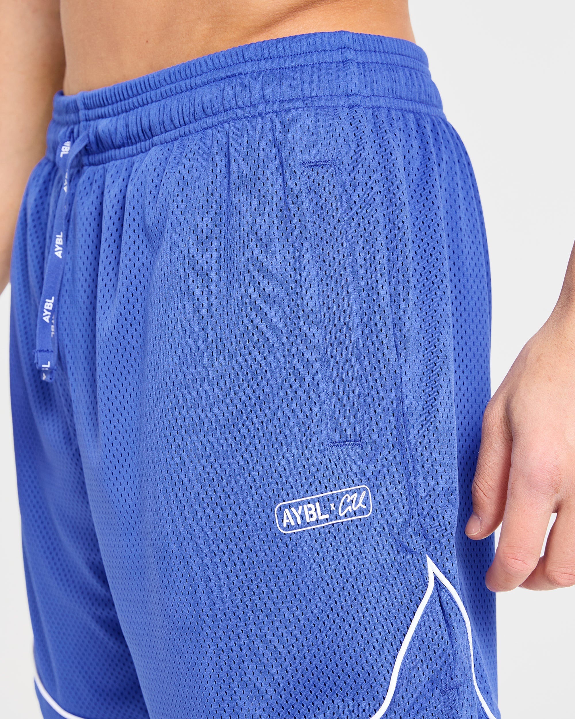 Cam Kissel x Mesh Shorts - Cobalt Blau