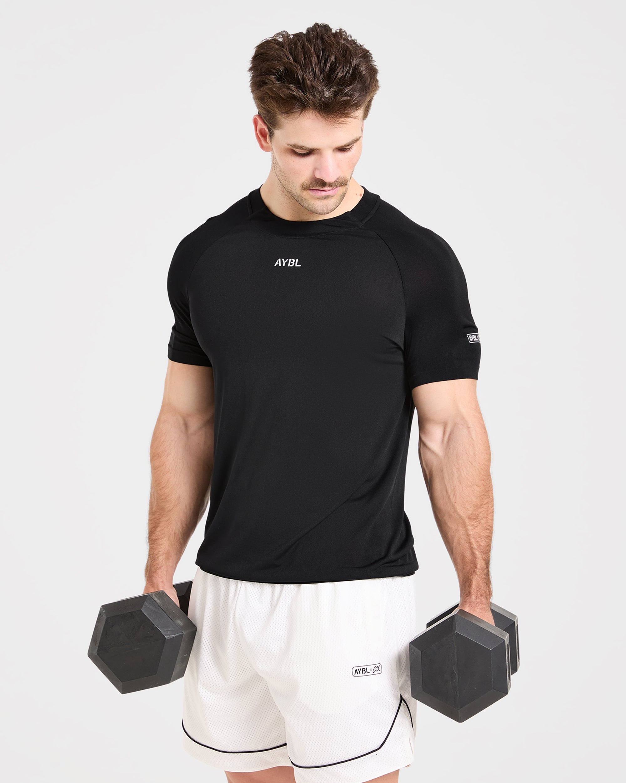 Cam Kissel x Seamless T Shirt - Schwarz