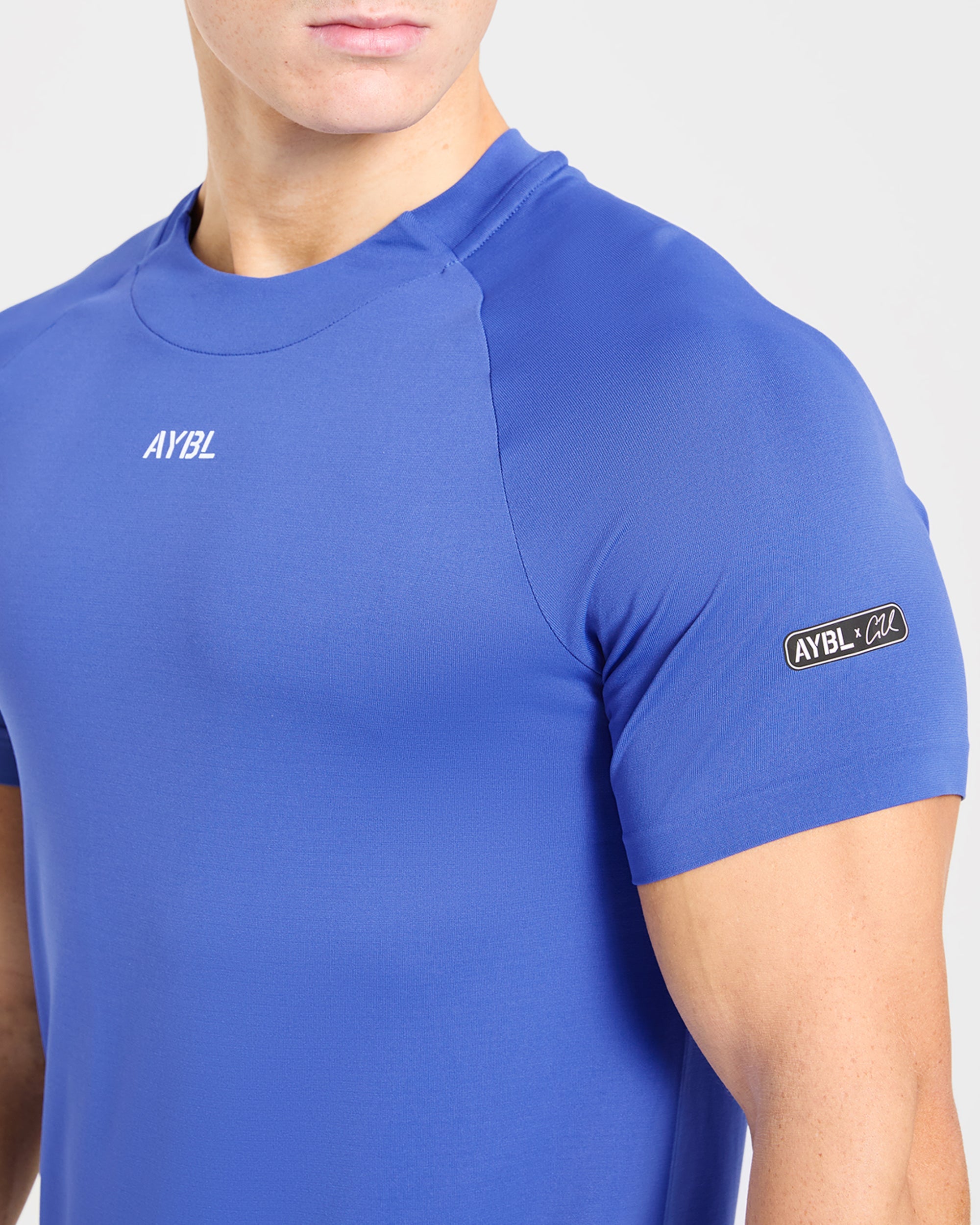 Cam Kissel x Seamless T Shirt - Cobalt Blau