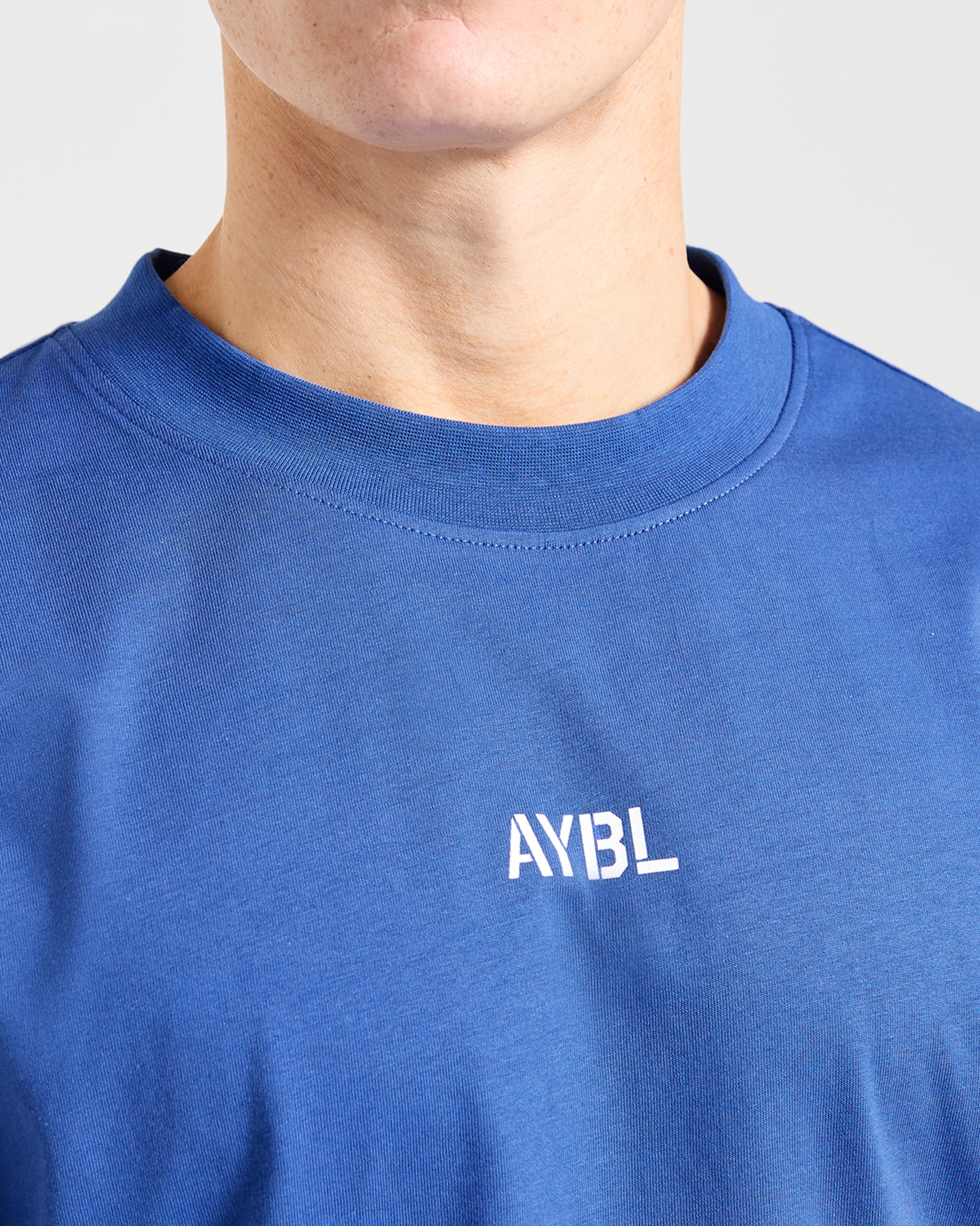 Cam Kissel x Graphic Oversized T Shirt - Cobalt Blau