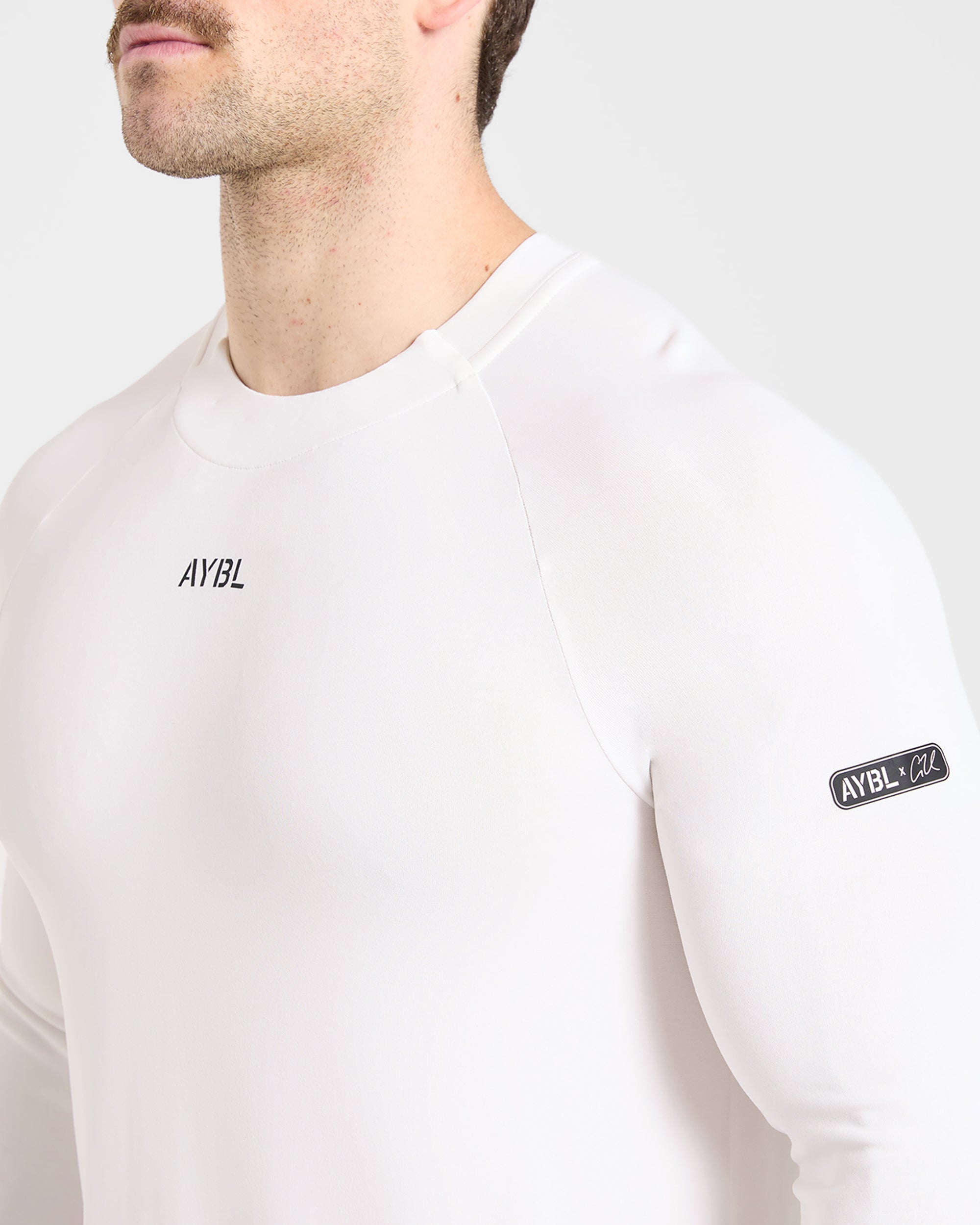 Cam Kissel x Seamless Long Sleeve - Off Weiß