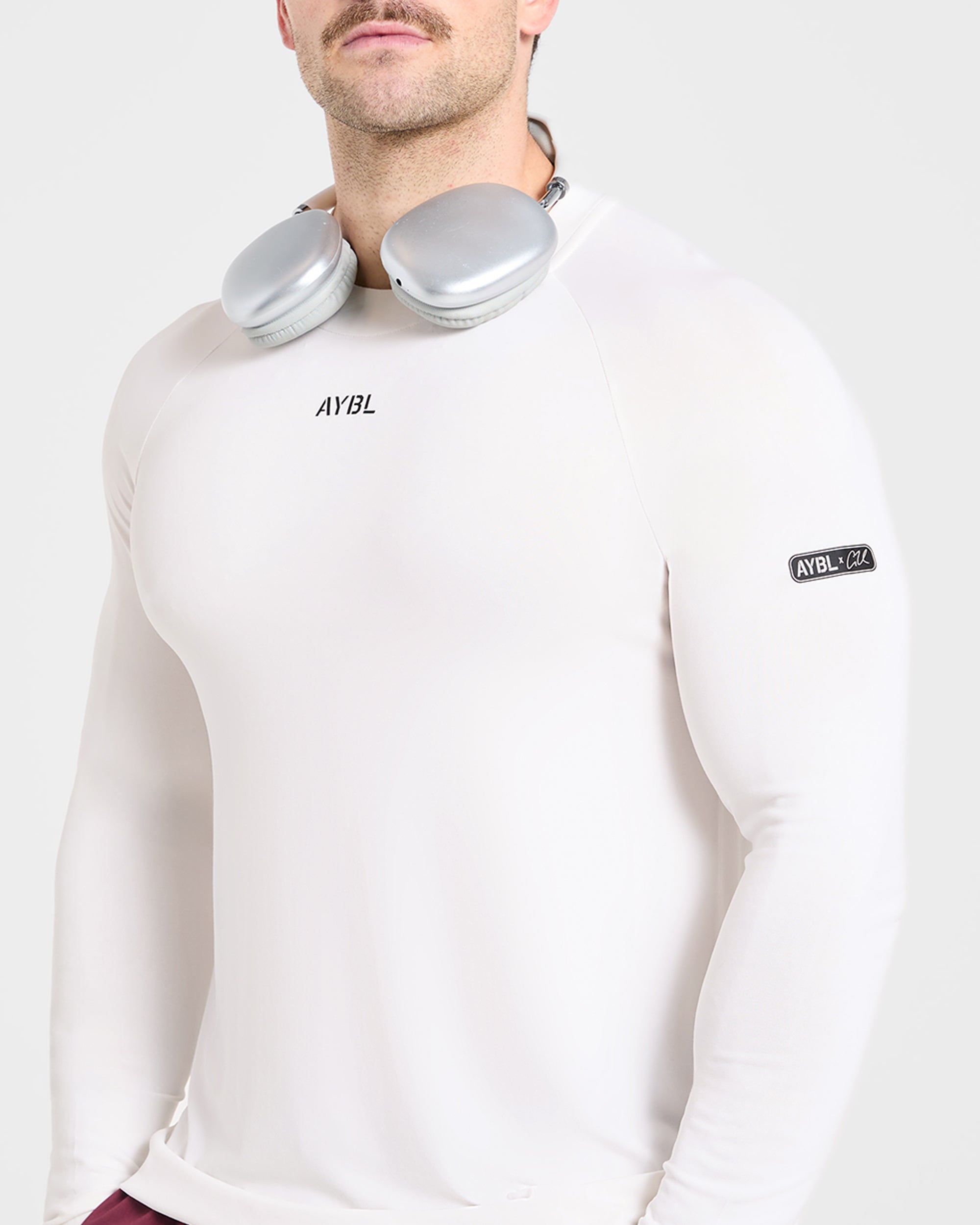 Cam Kissel x Seamless Long Sleeve - Off Weiß