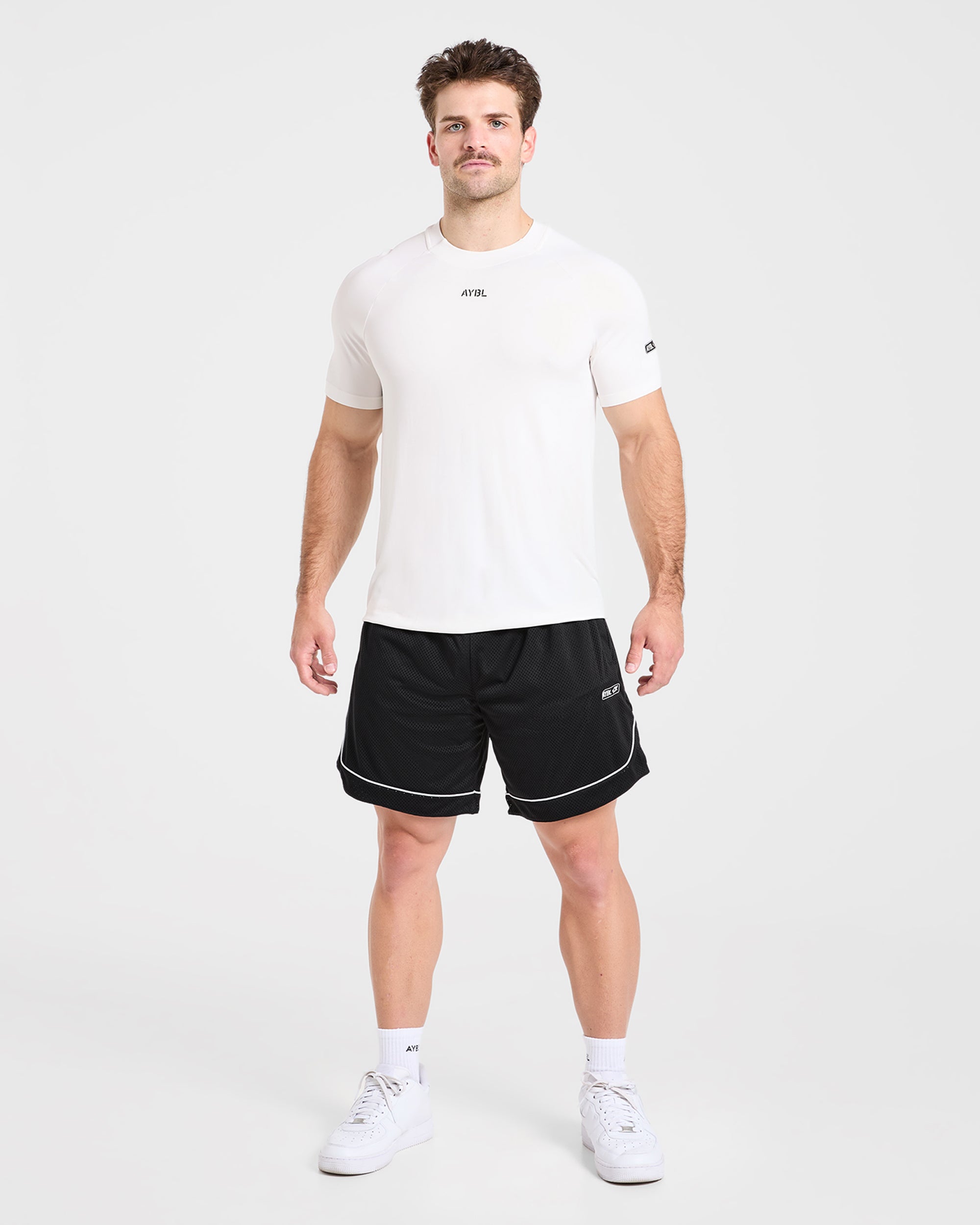 Cam Kissel x Seamless T Shirt - Off Weiß