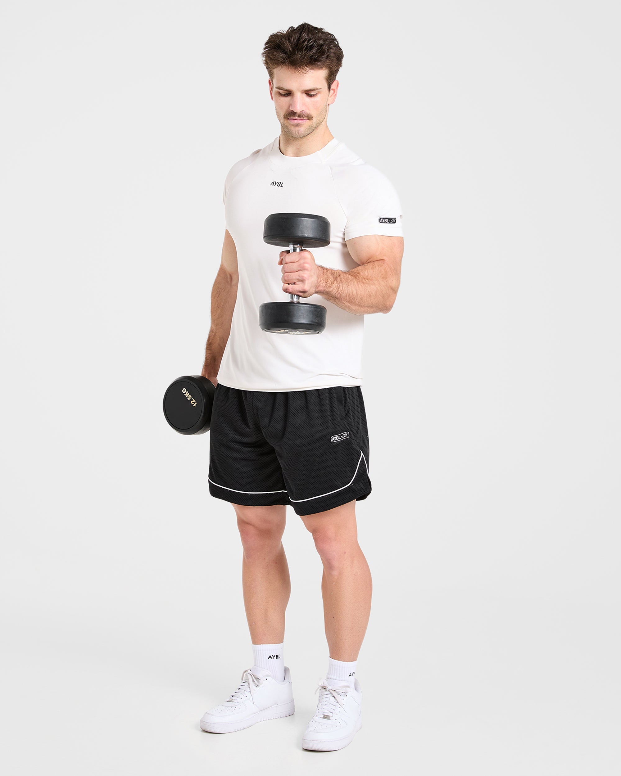 Cam Kissel x Mesh Shorts - Schwarz