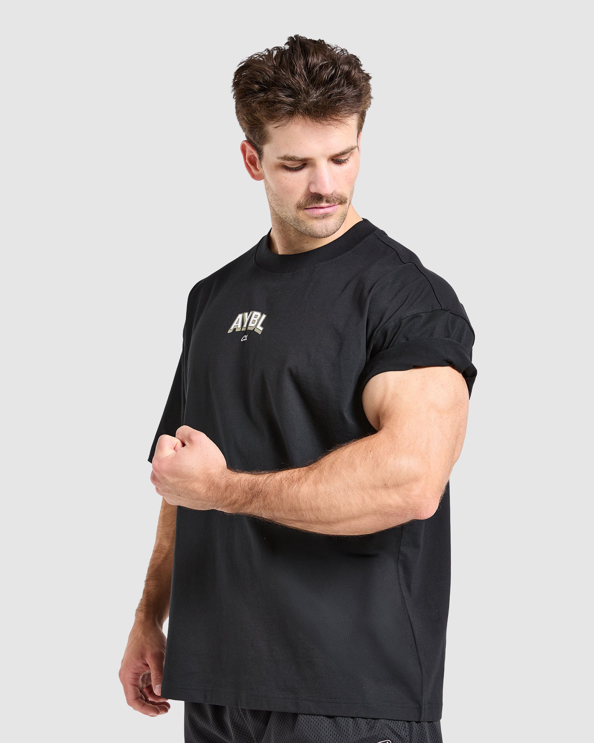 Cam Kissel x Refuse to Blend in Oversized T Shirt - Schwarz