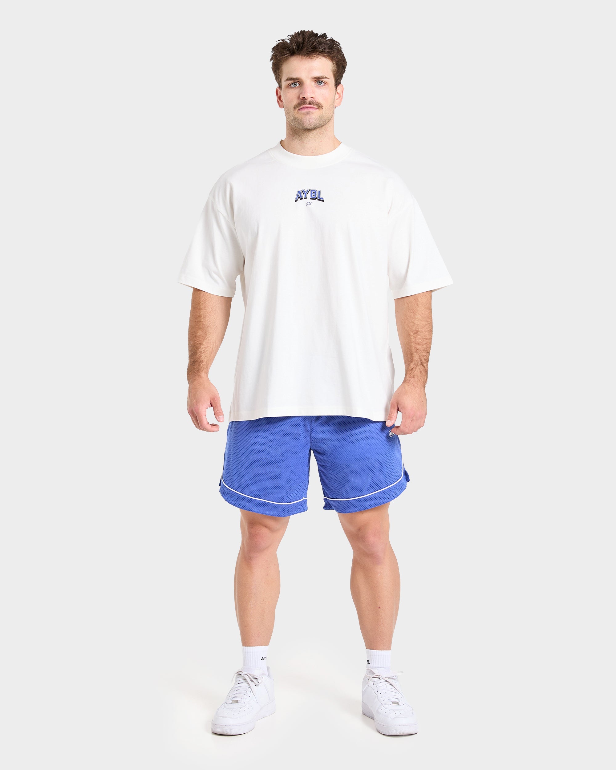 Cam Kissel x Refuse to Blend in Oversized T Shirt - Off Weiß