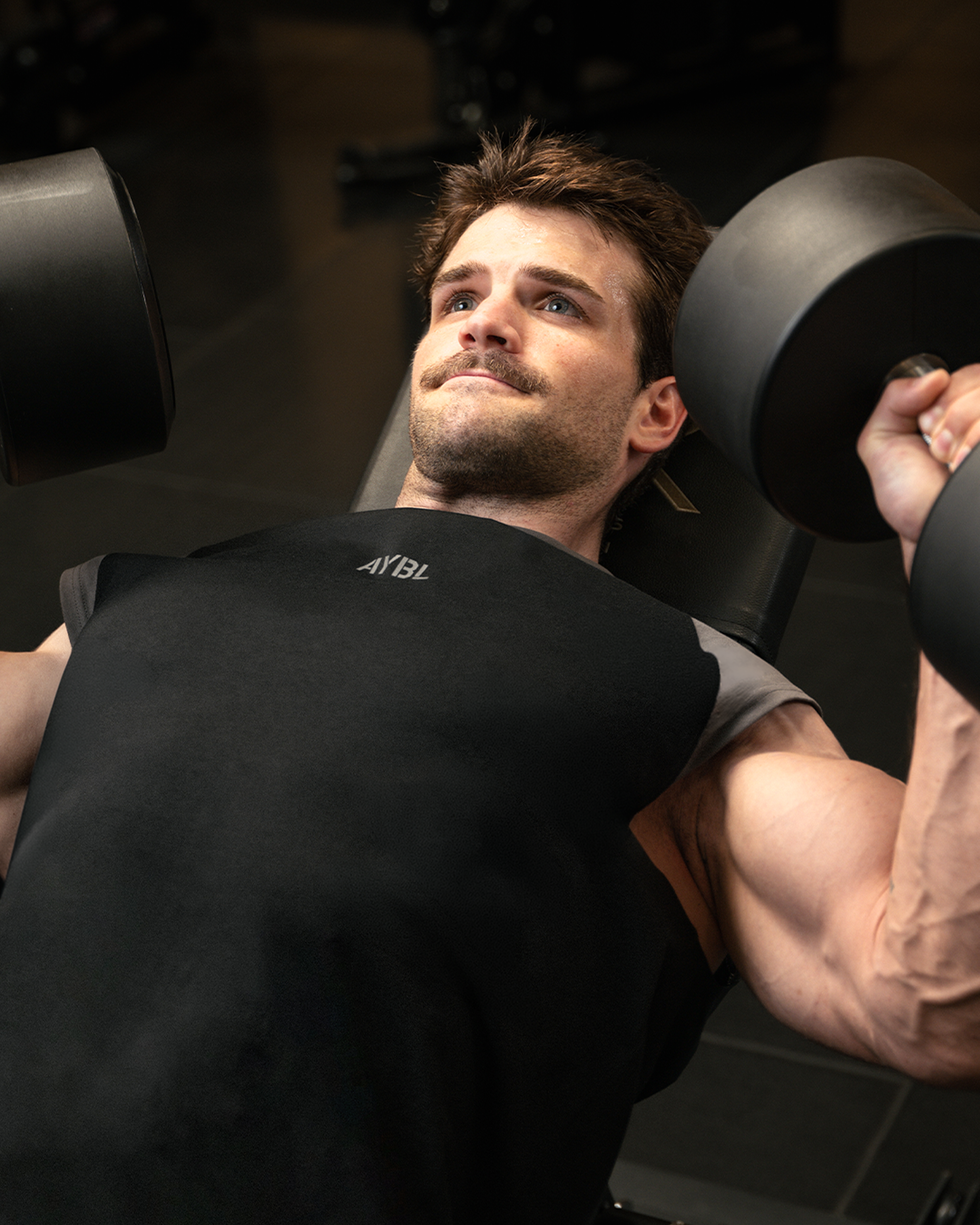 Cam Kissel x Contrast Oversized Tank - Schwarz/Charcoal
