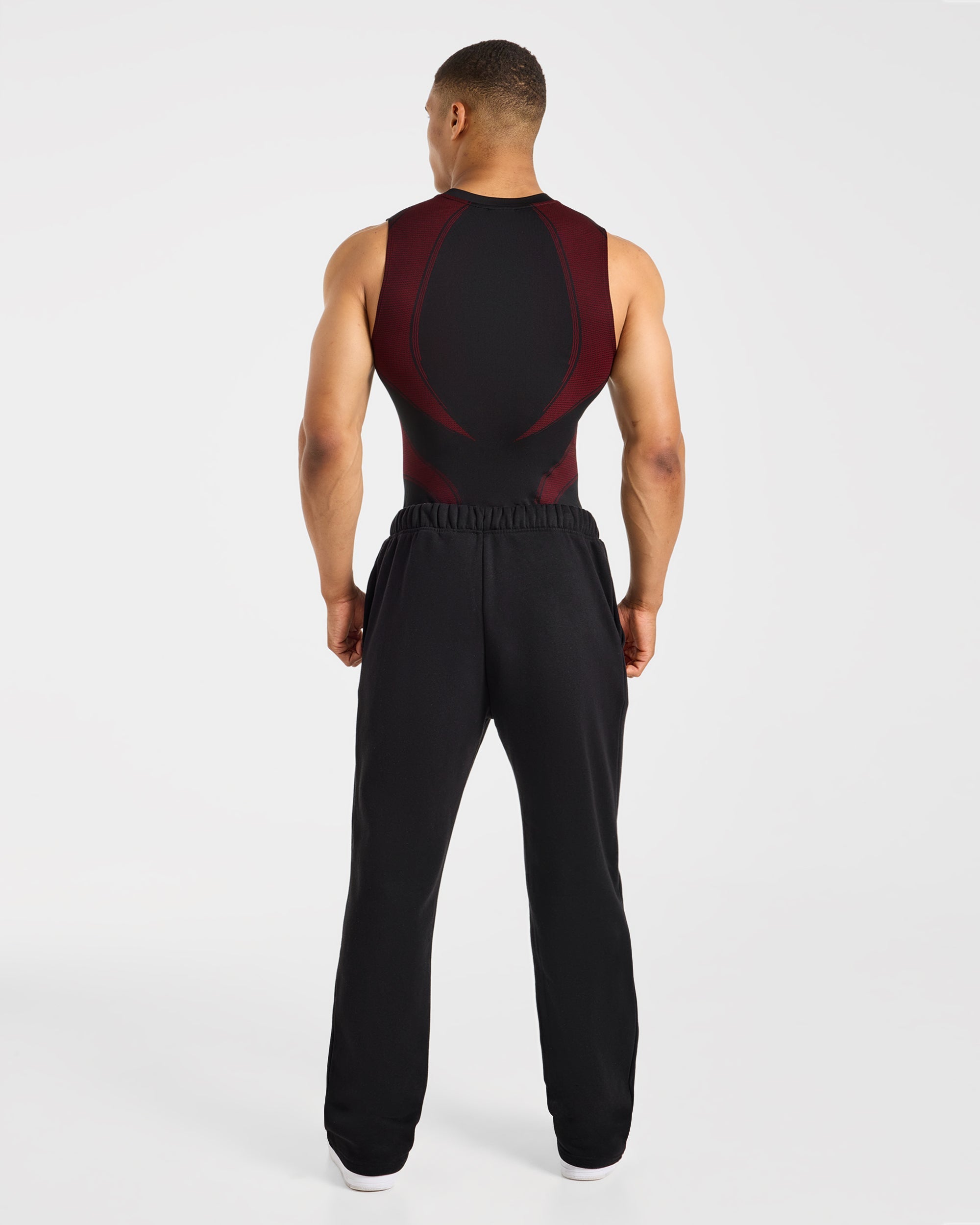 Charge Seamless Tank - Schwarz/Rot