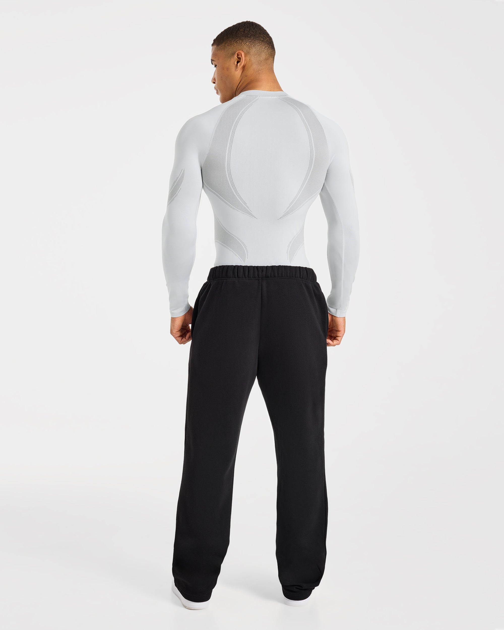 Charge Seamless Long Sleeve T Shirt - Light Grau