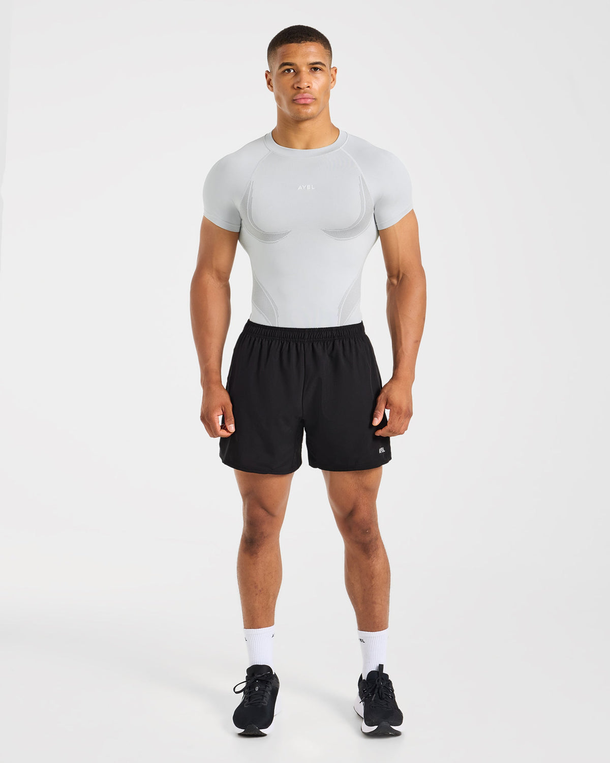 Charge Seamless T Shirt - Light Grau