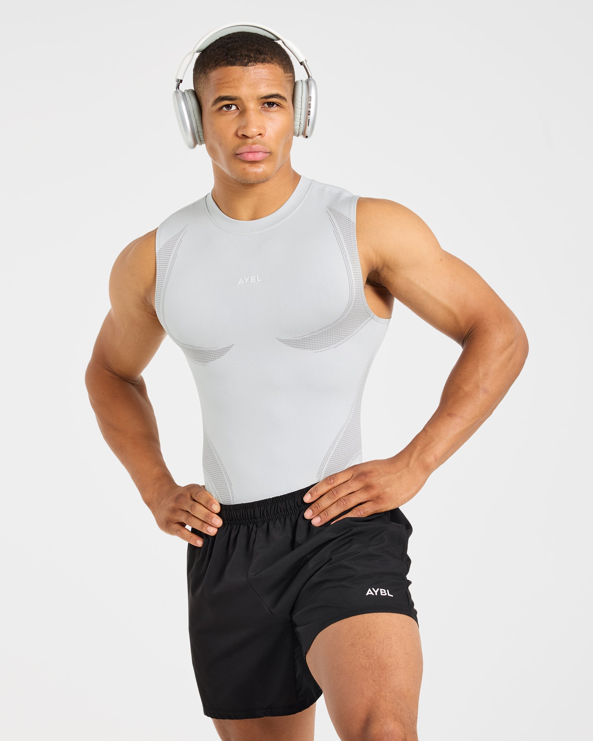 Charge Seamless Tank - Light Grau