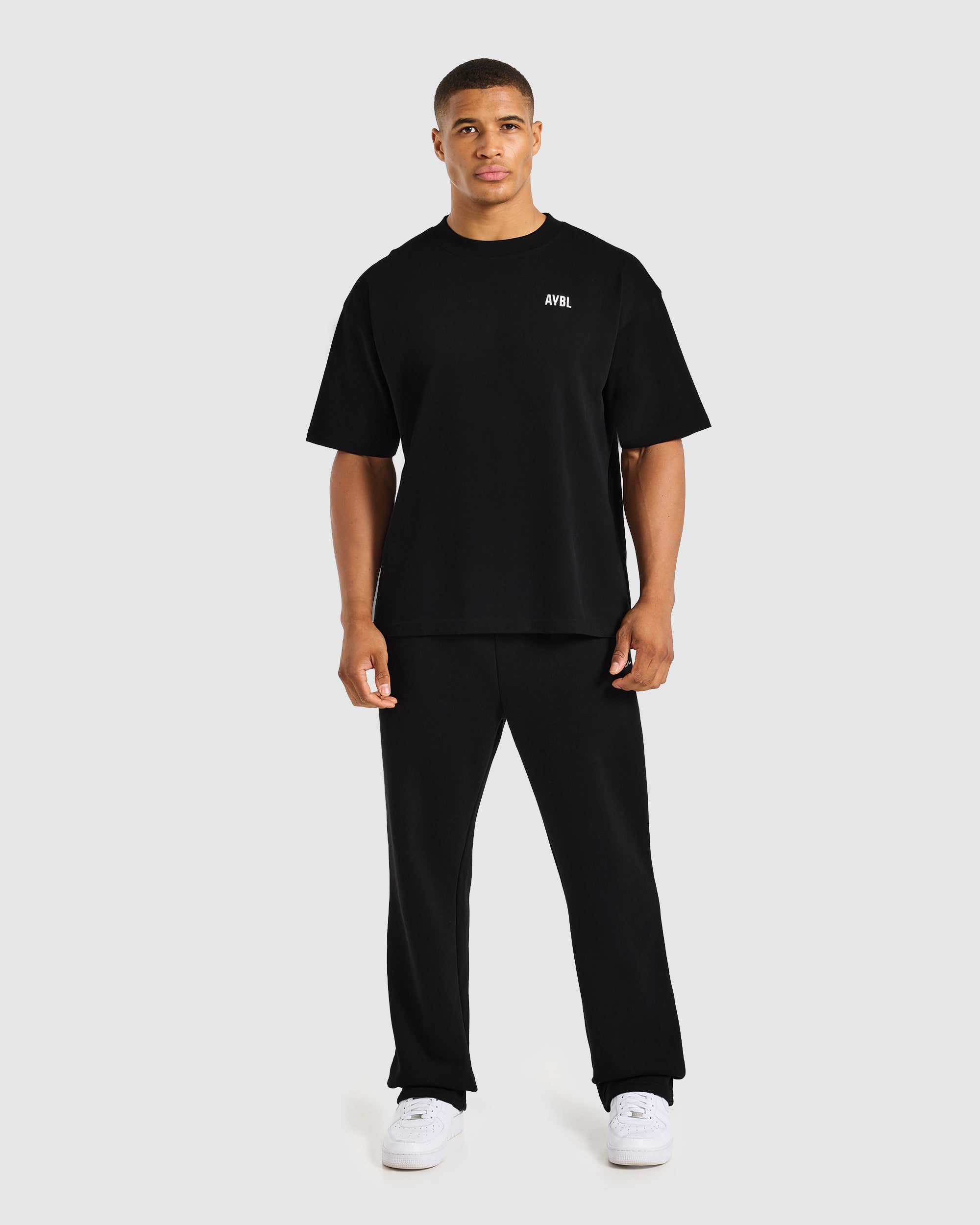 Script Collective Oversized T Shirt - Schwarz