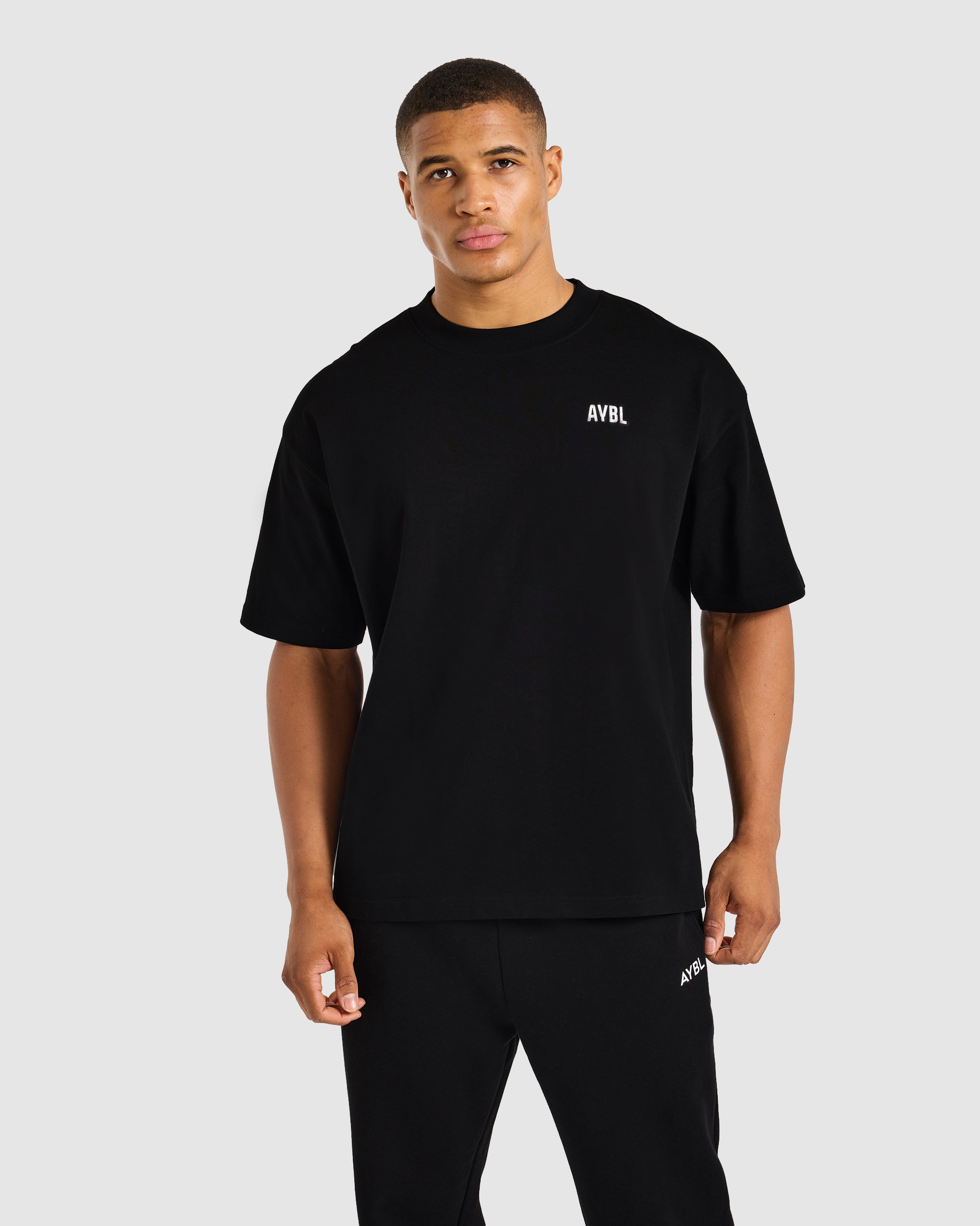 Script Collective Oversized T Shirt - Schwarz