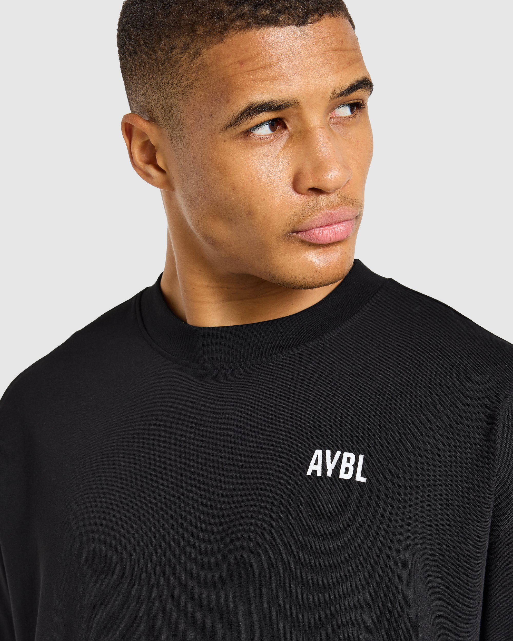 Script Collective Oversized T Shirt - Schwarz
